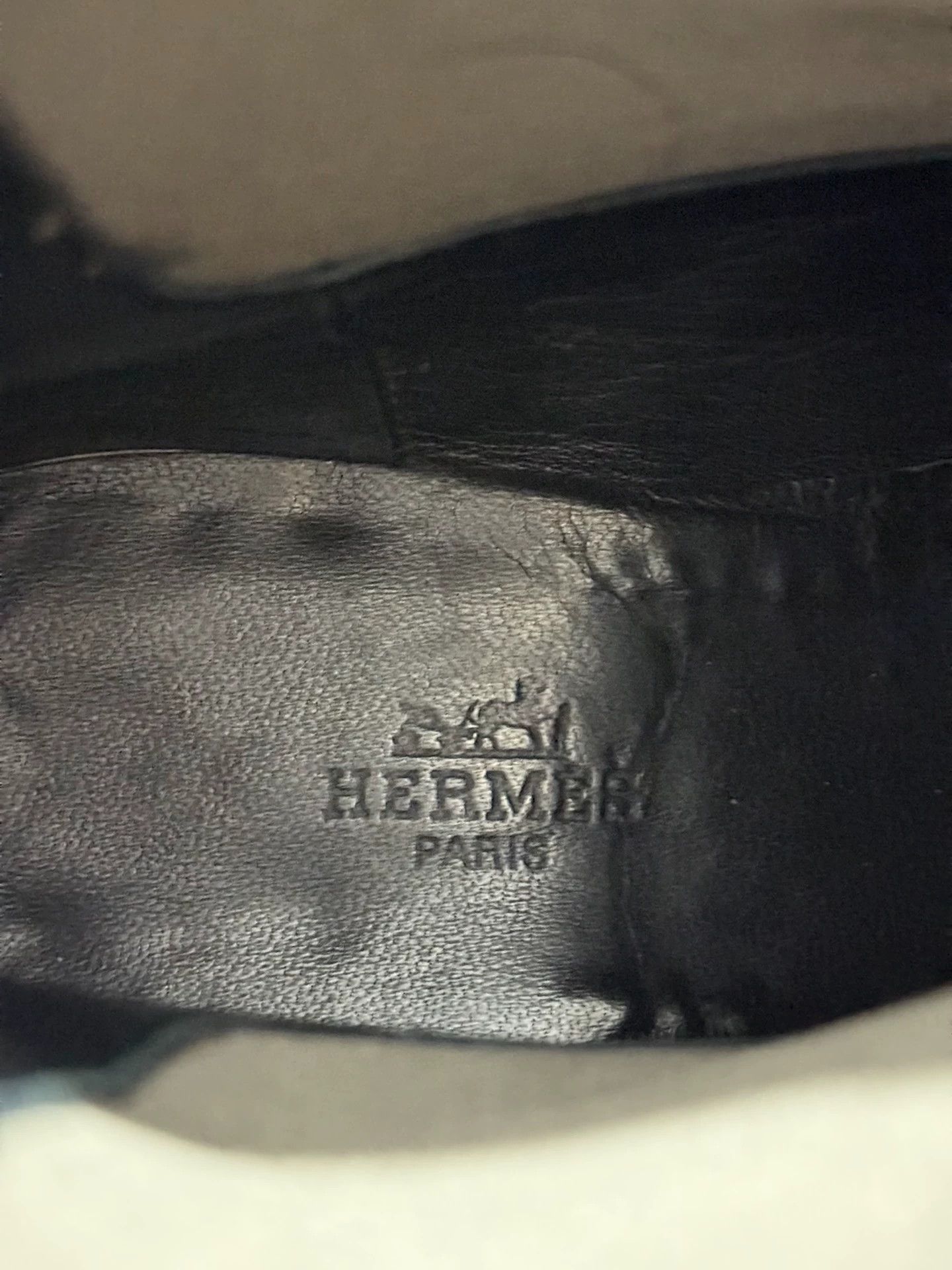 Hermes Hermes Khaki Suede Chelsea Boots 41 Size US 8 / EU 41 - 7 Thumbnail