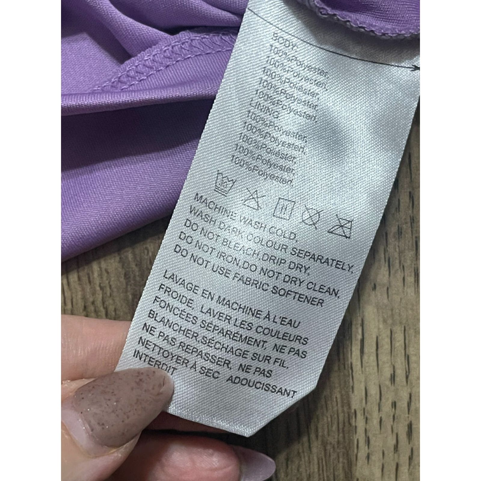 Vintage EZRUN Hoodie Women's Size Medium Purple Pullover Long Sleeve Casual Modern Regular Pullover Size M / US 6-8 / IT 42-44 - 7 Thumbnail