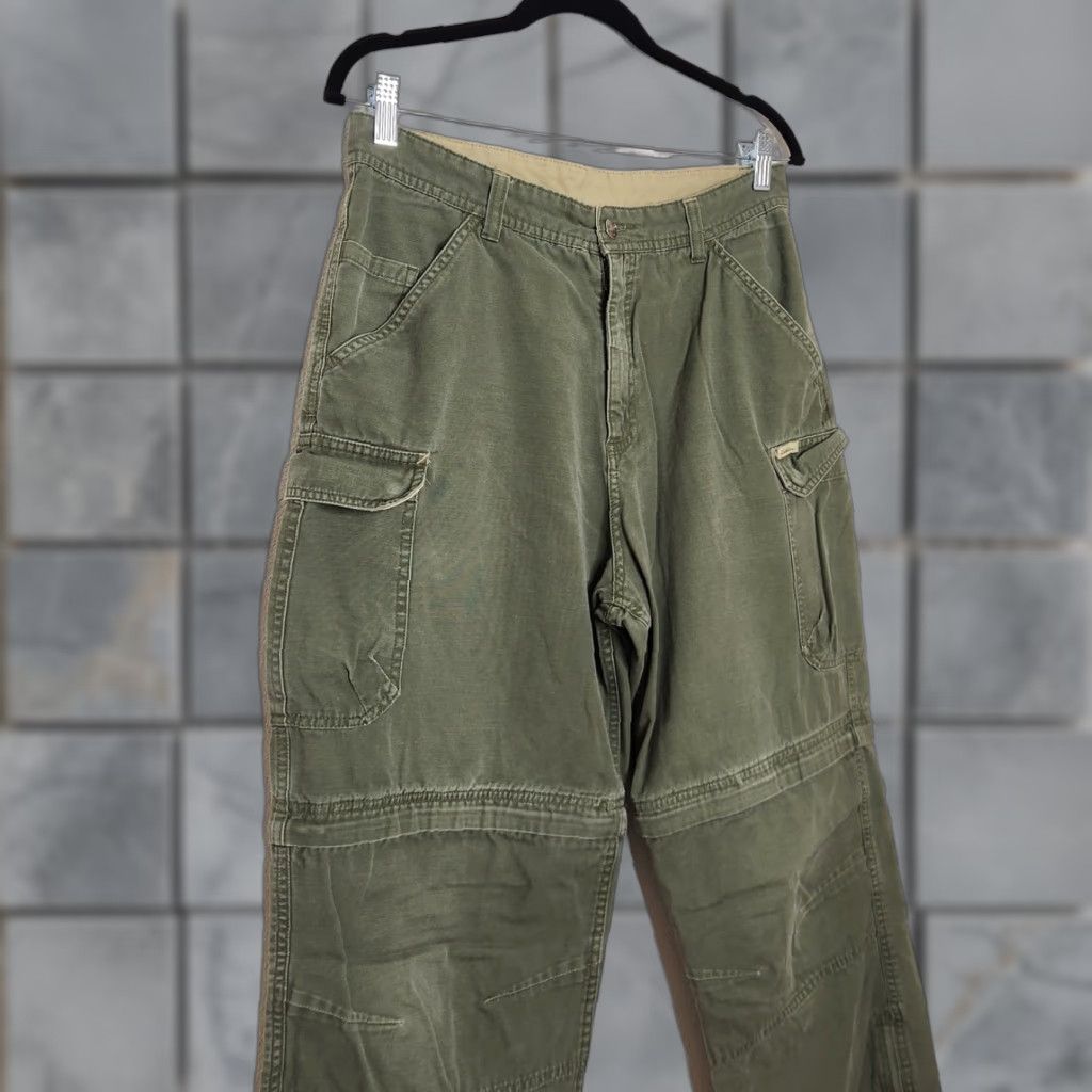 Vintage VINTAGE Gander Mountain Cargo Pants Green 33x32 Cargo Men Adult 90s Army Size US 33 - 1 Thumbnail