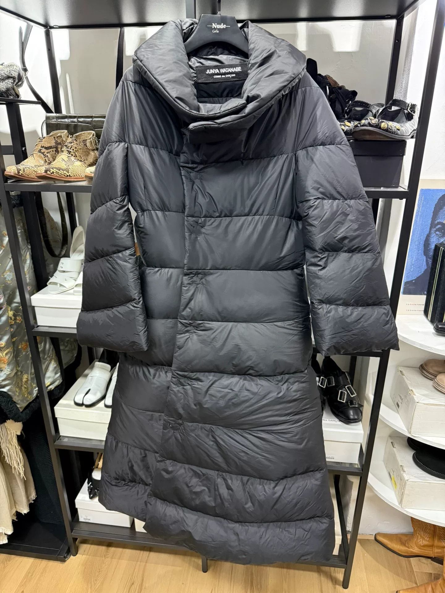 Junya Watanabe unique waist-shaped down coat Size US M / EU 48-50 / 2 - 1 Thumbnail