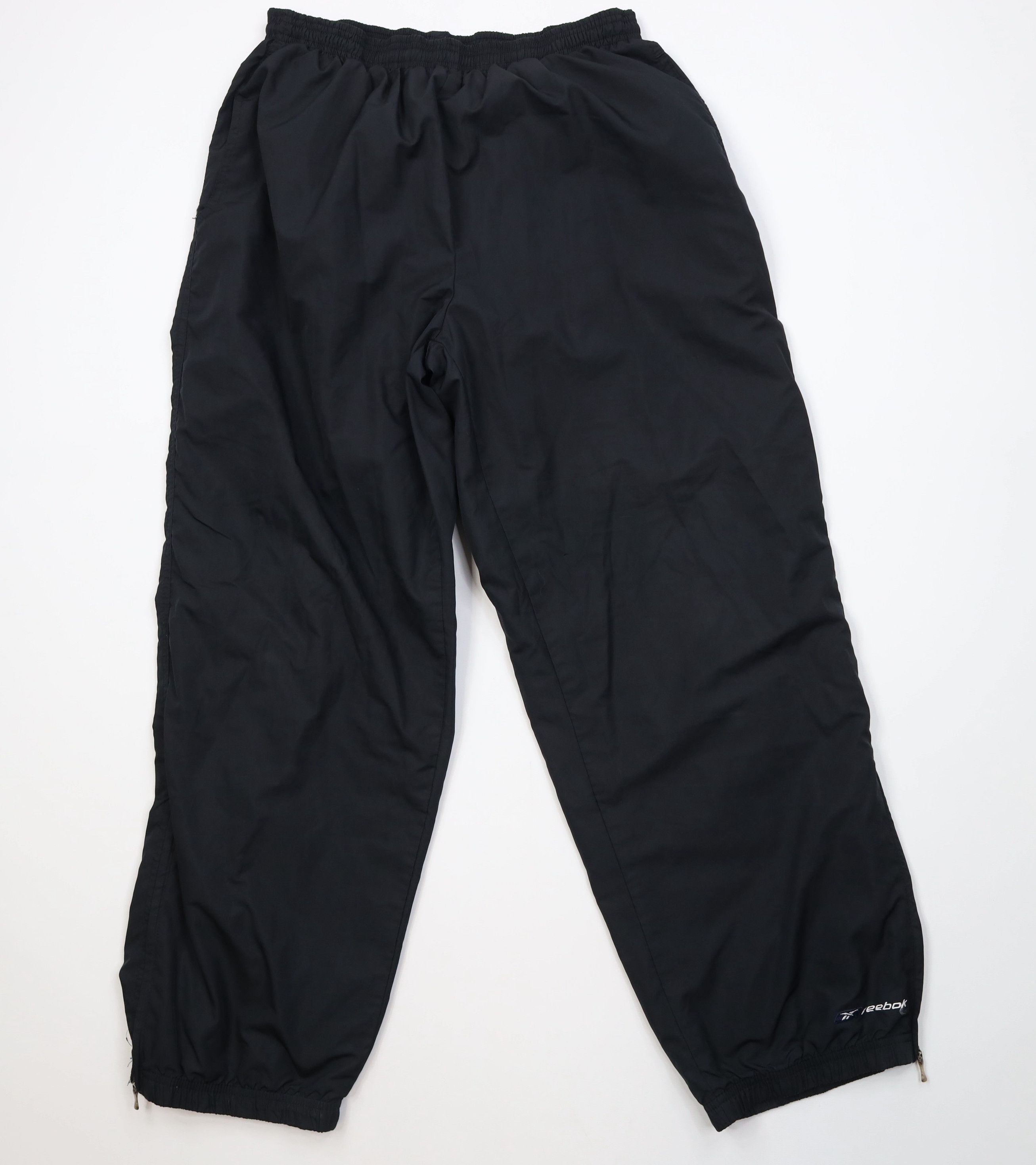 Reebok Vintage 90s Reebok Spell Out Lined Windbreaker Joggers Pants Size US 32 / EU 48 - 1 Thumbnail
