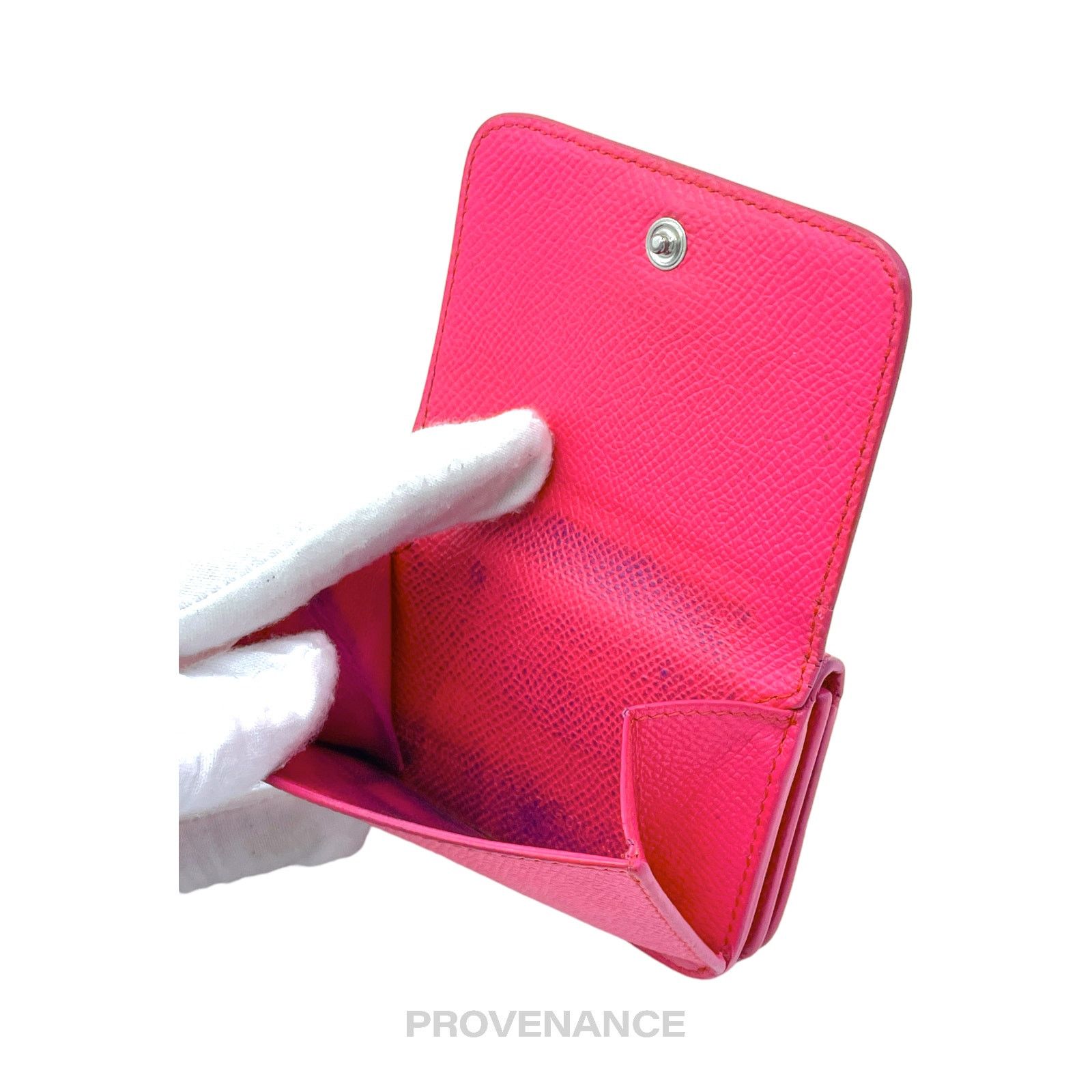 Balenciaga 🔴 Balenciaga BB Trifold Wallet - Pink Size ONE SIZE - 8 Thumbnail