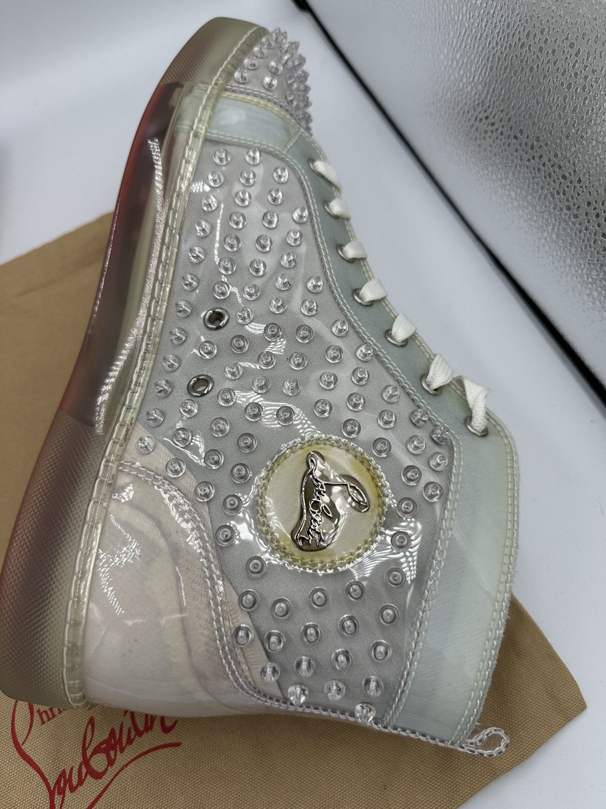 Christian Louboutin Christian Louboutin Spike Transparent Size US 13 / EU 46 - 7 Thumbnail