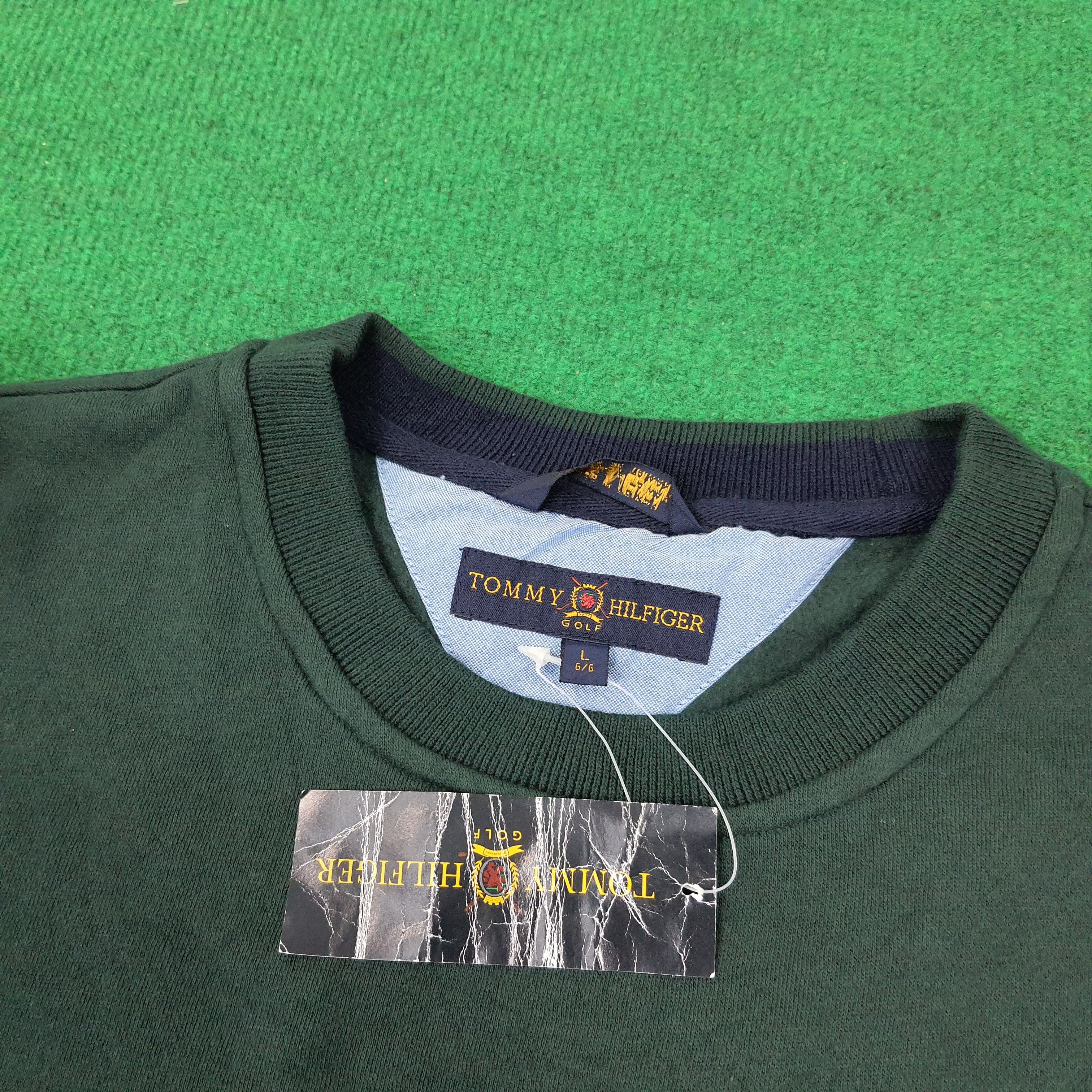 Tommy Hilfiger × Vintage Vintage Tommy Hilfiger Golf Sweatshirt C232N20 Size US L / EU 52-54 / 3 - 5 Thumbnail