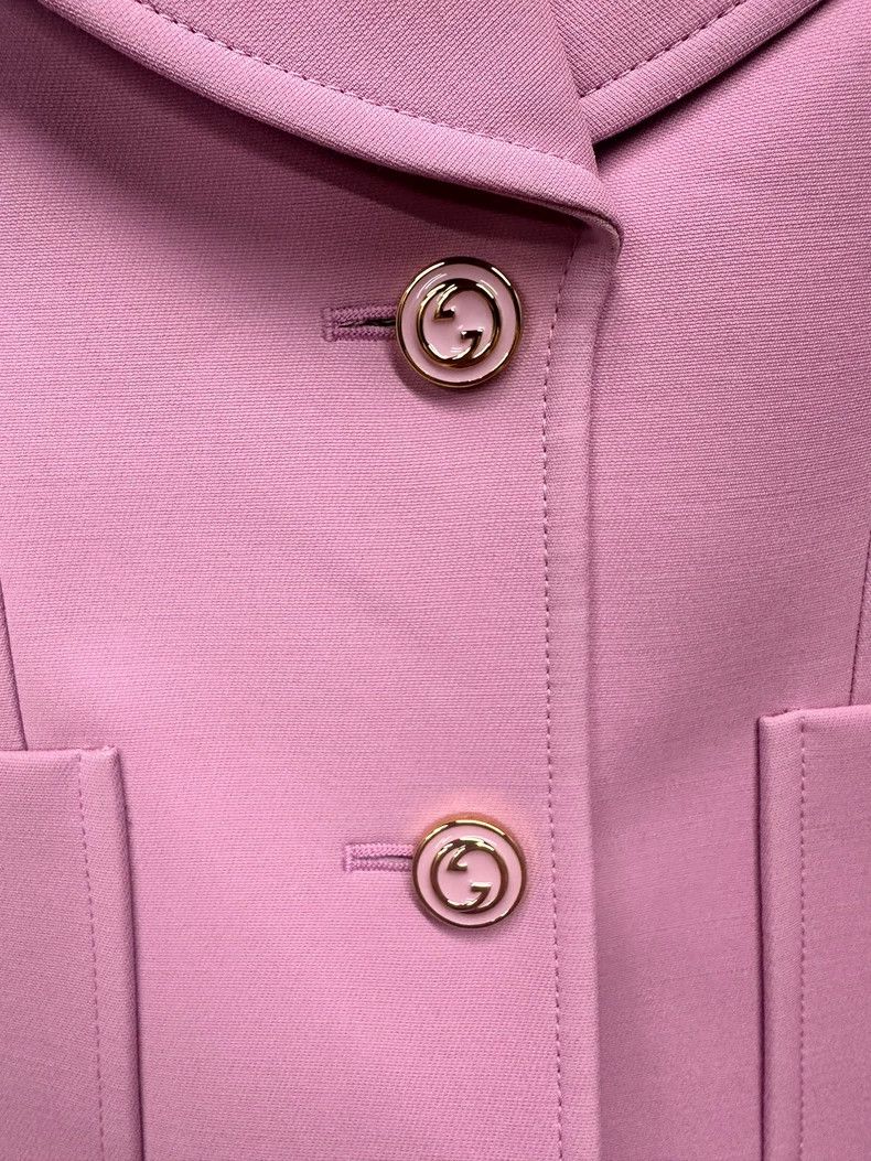 Gucci Gucci Size 38 Gold buckle jacket size 38 2502-Nextarrow Size US XXS / EU 40 - 3 Thumbnail