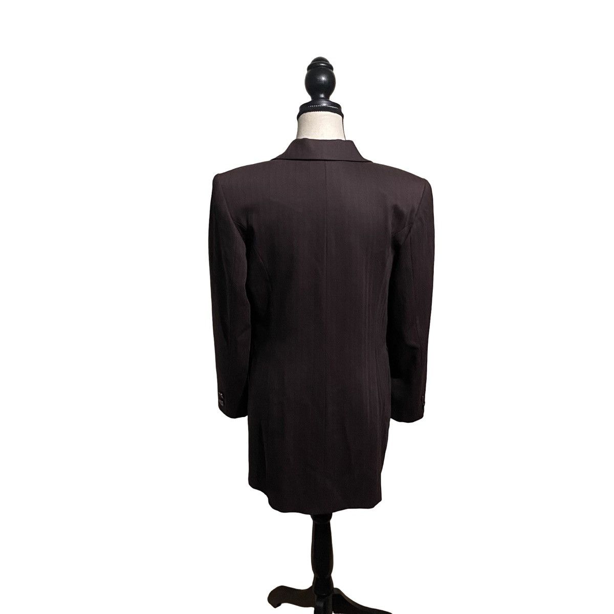 Balenciaga Vintage Balenciaga Chocolate Blazer Size M / US 6-8 / IT 42-44 - 5 Thumbnail
