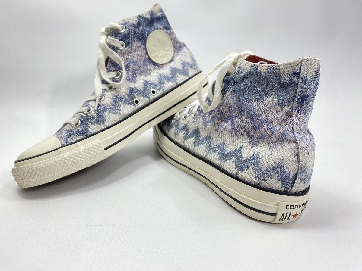 Converse × Missoni LASTDROP🔥41.5 2015 Missoni Converse All Star Hi Egret Multi Size US 8 / EU 41 - 7 Thumbnail