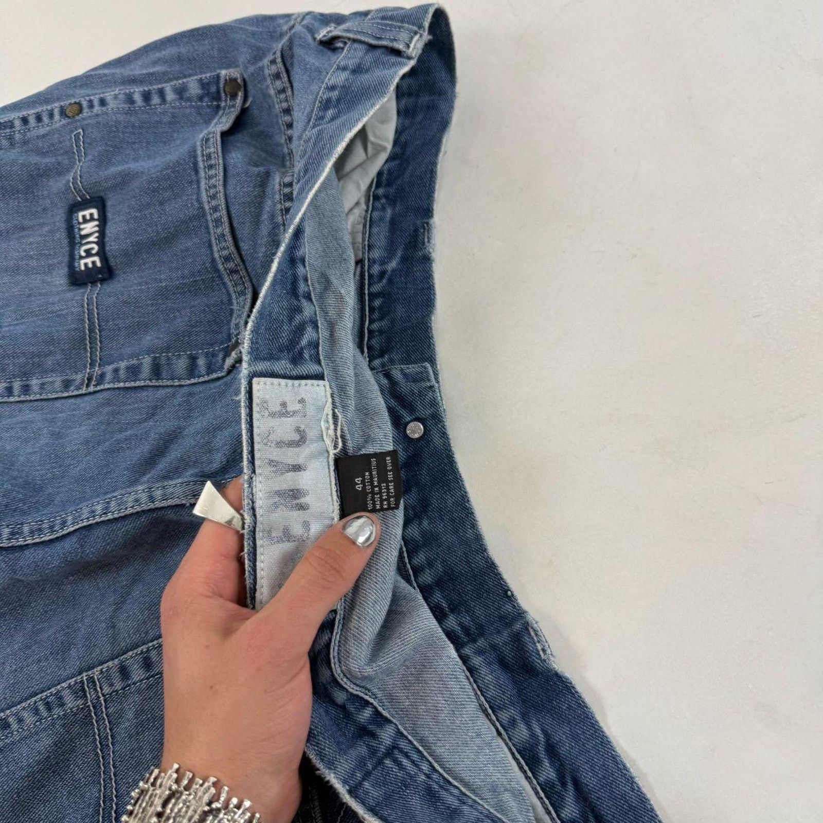 Enyce × JNCO × Vintage Vintage y2k enyce faded grunge baggy wide leg skater jeans Size US 40 / EU 56 - 6 Thumbnail