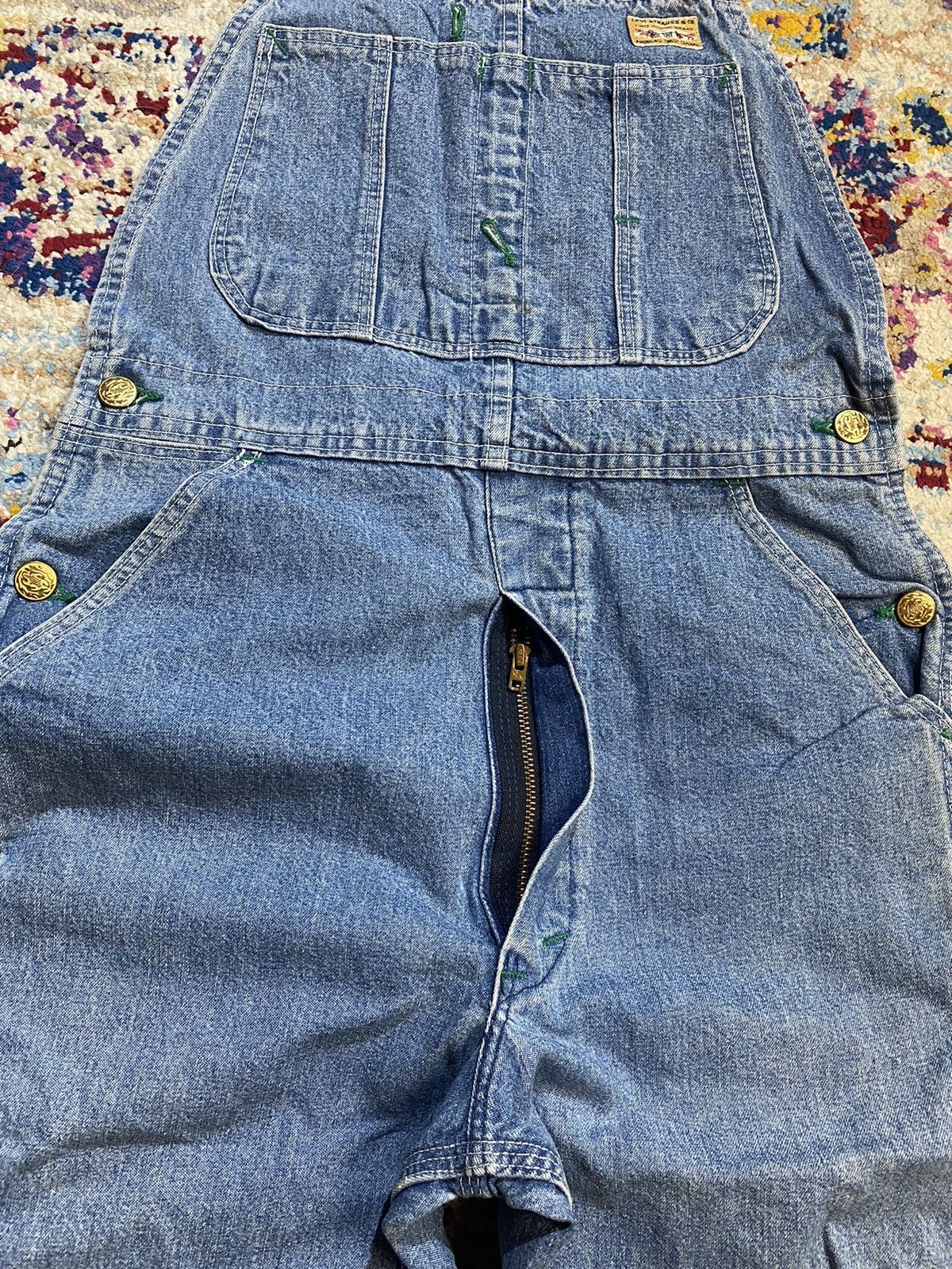 Levi's 90s White Tab Big E Levis Japan Repro Workwear Overall Size US 30 / EU 46 - 10 Thumbnail