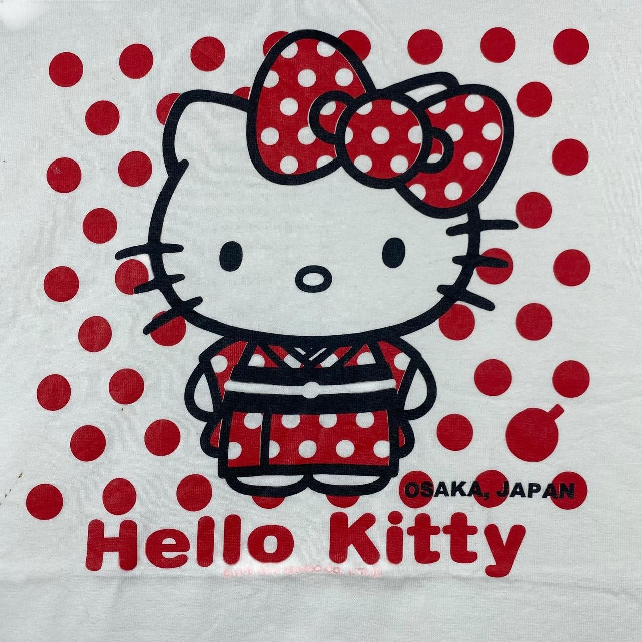 Anime HELLO KITTY SANRIO Osaka Store 2014 Collection Tee Shirt Top Size M / US 6-8 / IT 42-44 - 3 Thumbnail