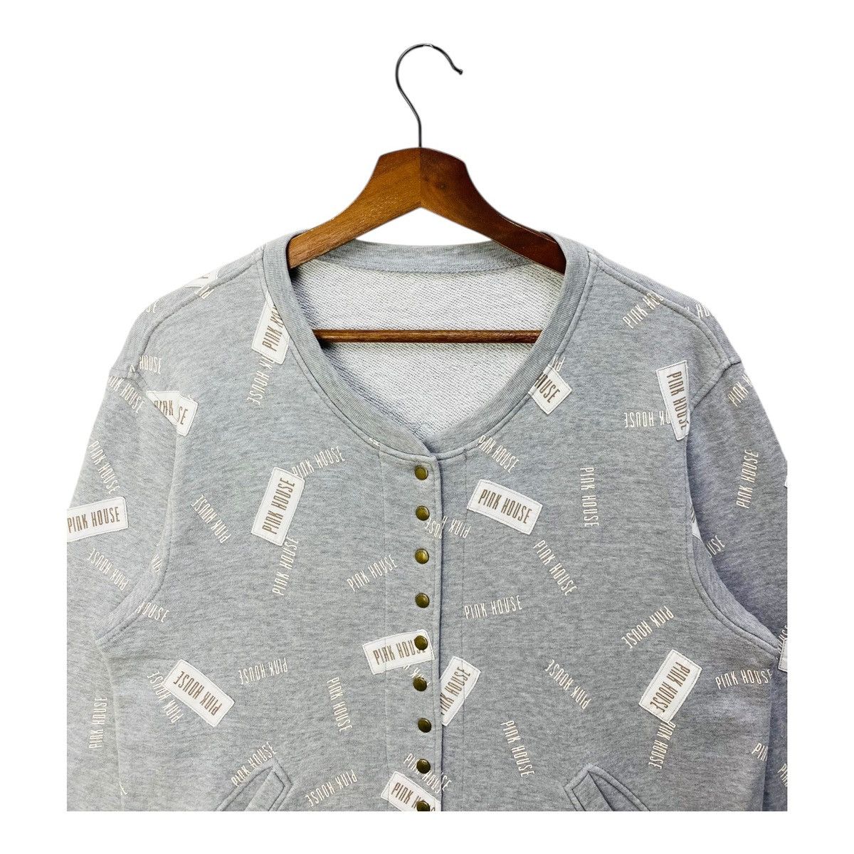 Pink House Pink House Women Sweatshirt Button Up Pocket Size Medium Size M / US 6-8 / IT 42-44 - 2 Thumbnail