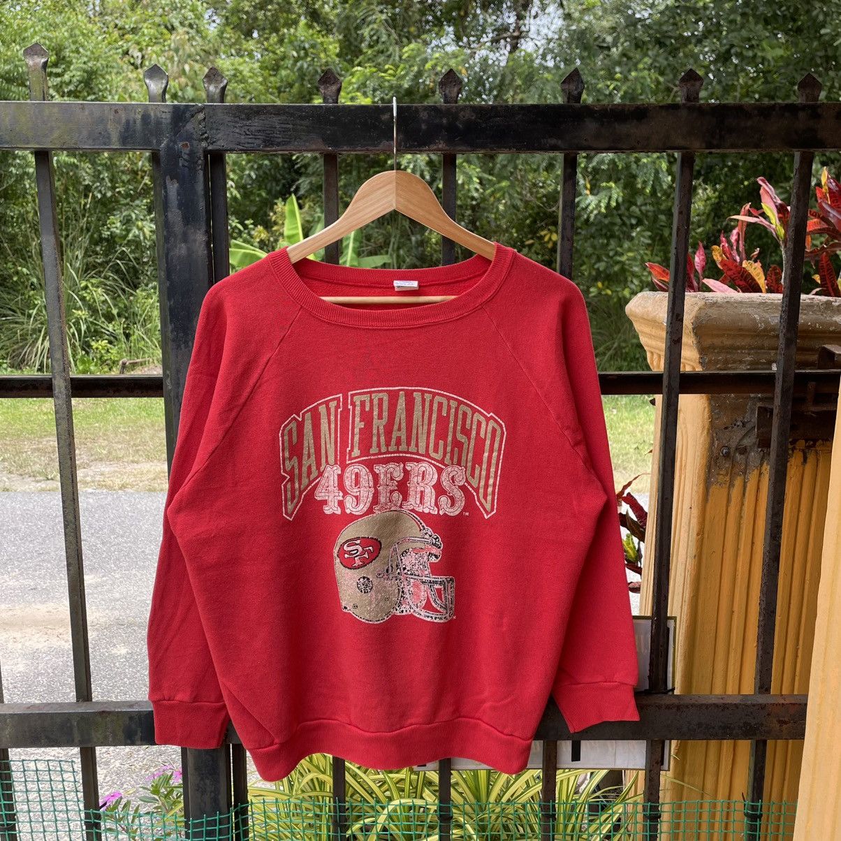 Champion 🔥Vintage 80s Champion San Francisco 49ers Boxy Sweatshirts Size US M / EU 48-50 / 2 - 1 Thumbnail