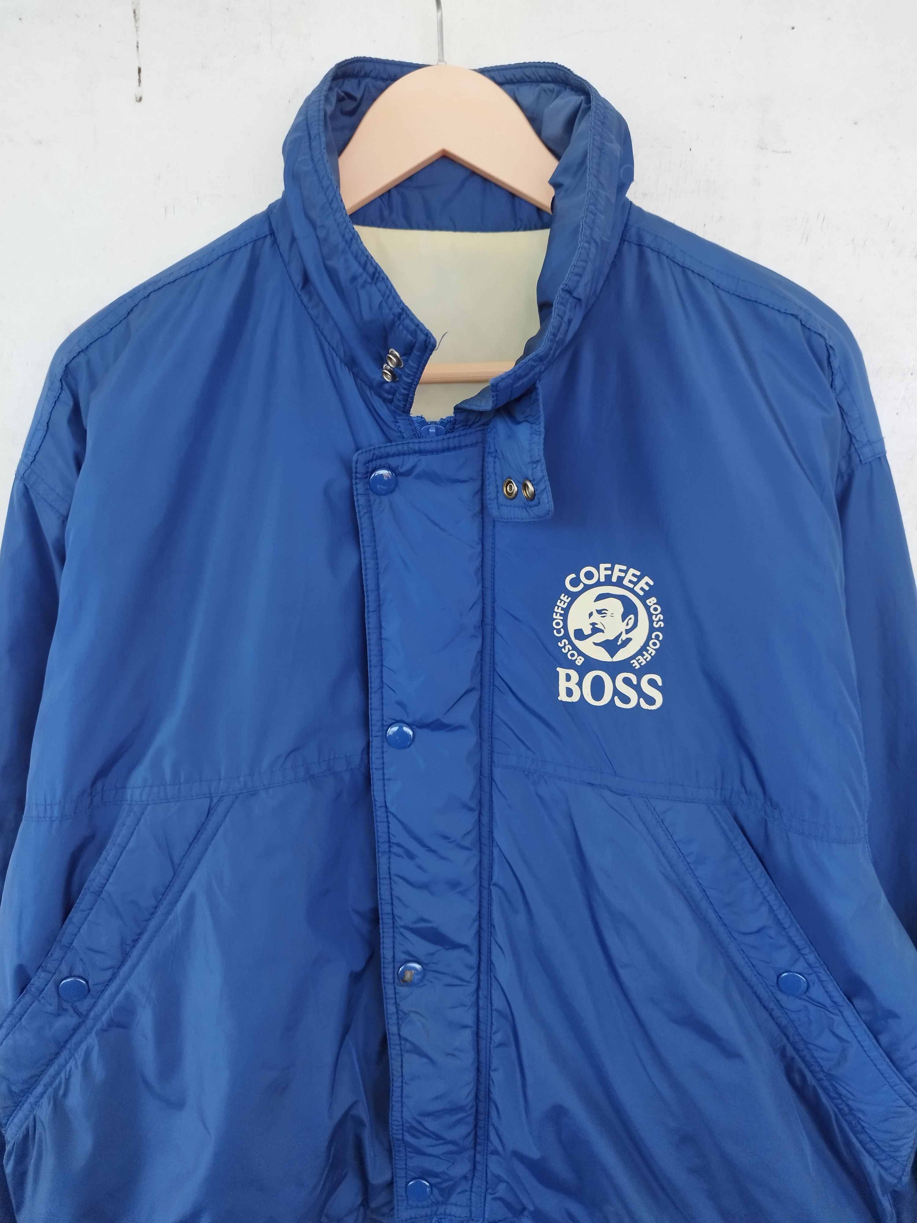 Japanese Brand Vintage Suntory Boss Coffee coach jacket light windbreaker Size US L / EU 52-54 / 3 - 5 Thumbnail