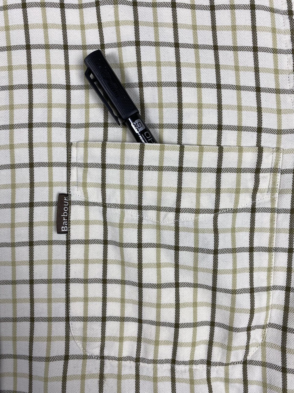 Barbour Vintage Barbour Button Up Shirt Size M Size US M / EU 48-50 / 2 - 7 Thumbnail