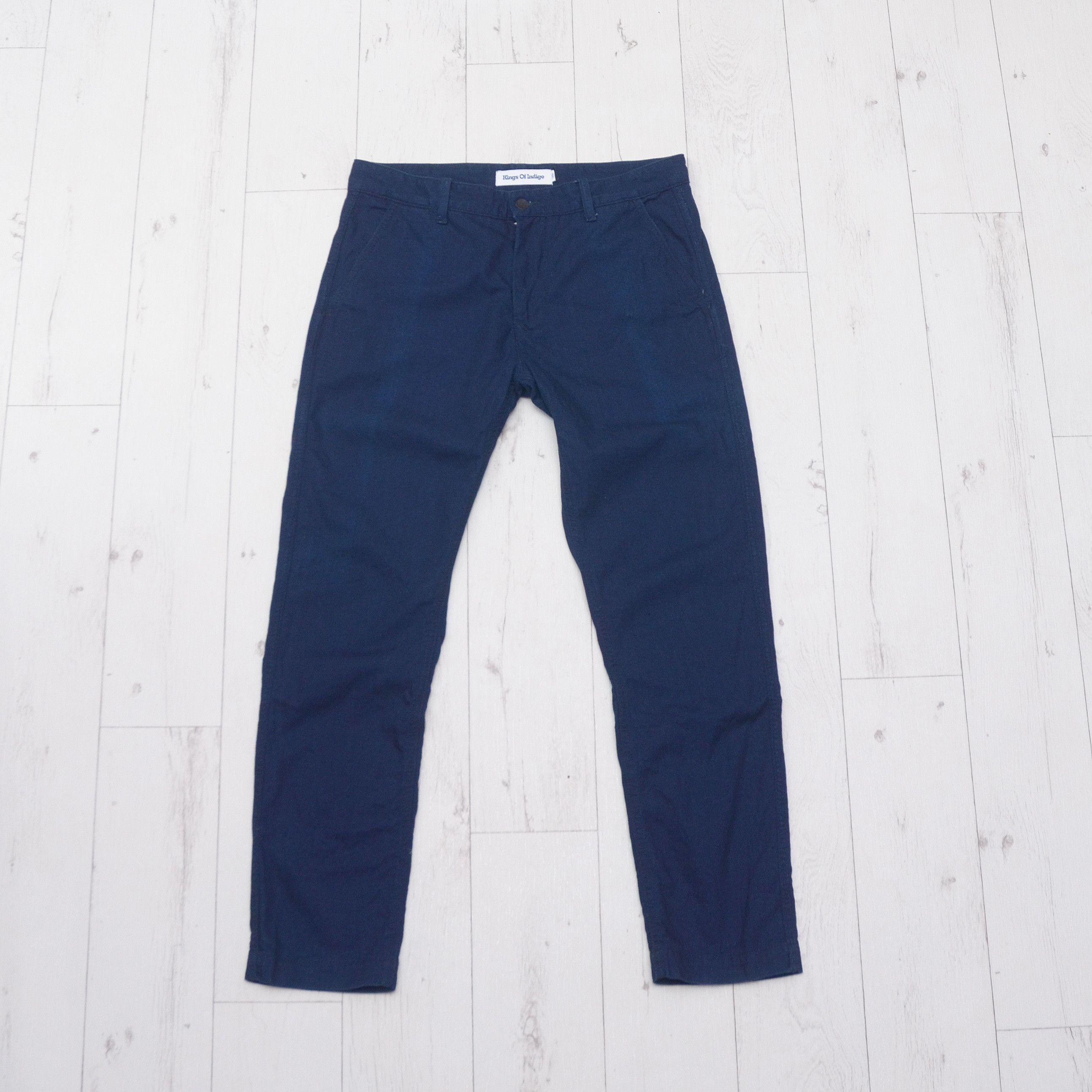 Indigo × Kings Of Indigo KINGS OF INDIGO Denim Pants Jeans Rare Designer Size US 33 - 1 Thumbnail