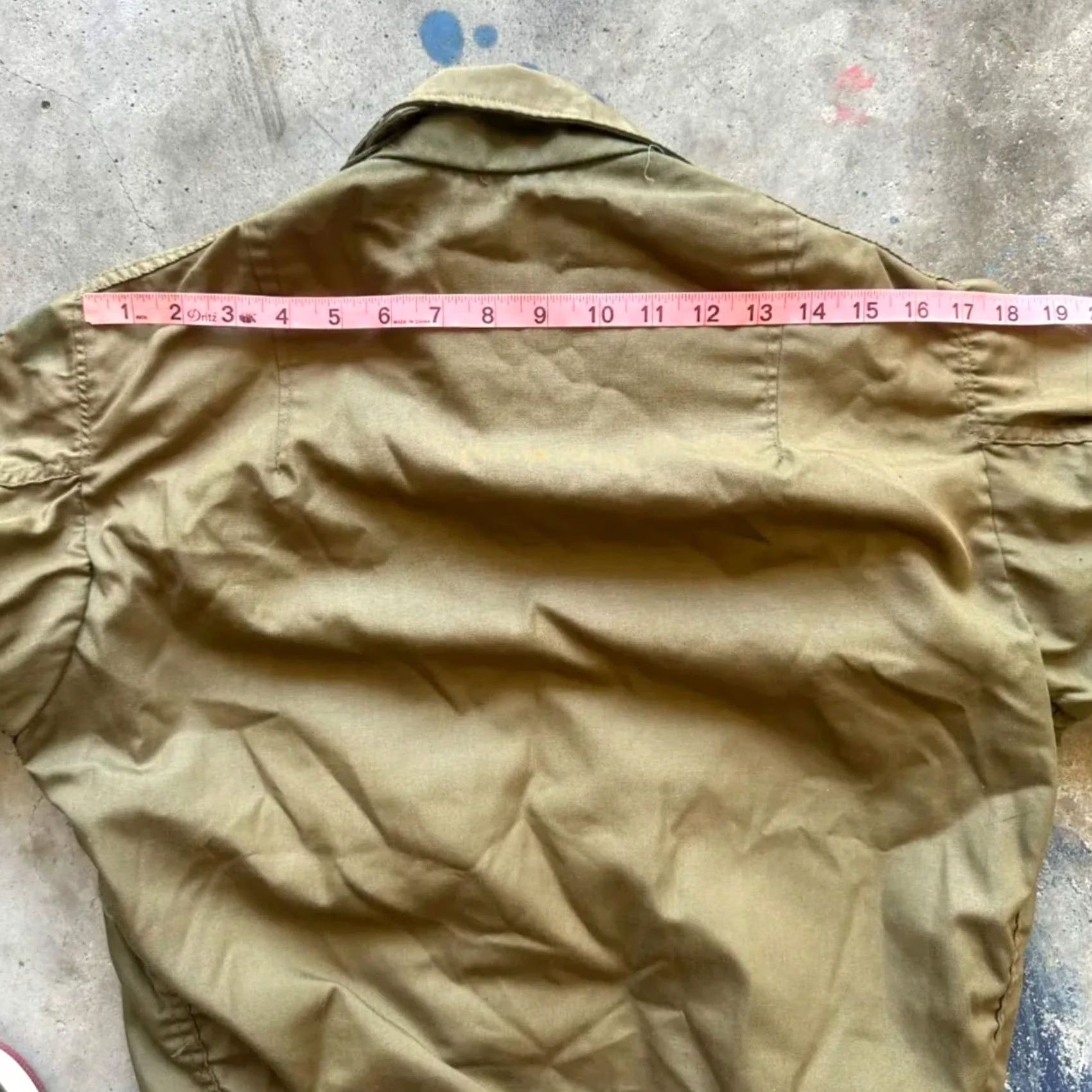 Vintage VINTAGE Military Jacket Shirt? Size US S / EU 44-46 / 1 - 6 Thumbnail