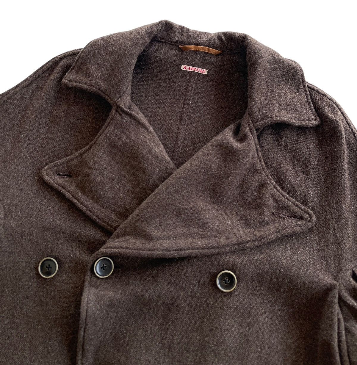 Kapital Kapital Wool Double Breasted Avantgarde Coat Size US S / EU 44-46 / 1 - 5 Thumbnail