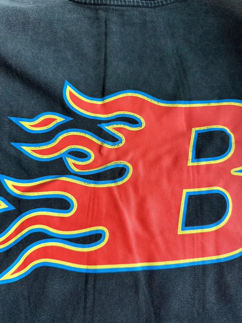Balenciaga Balenciaga 21ss Flame B Letter Distressed Short Sleeve T-S Size US XS / EU 42 / 0 - 5 Thumbnail