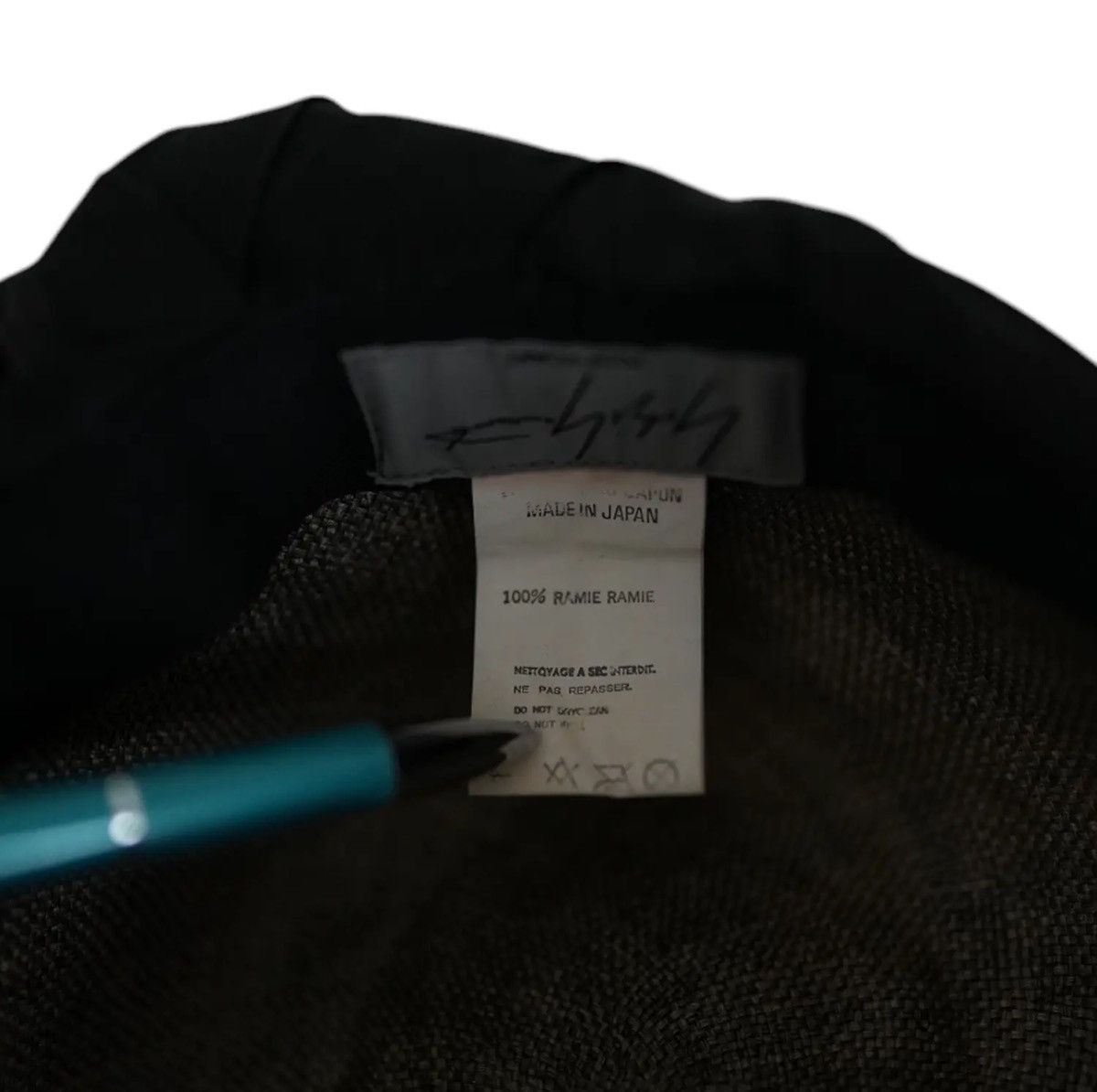Yohji Yamamoto Yohji Yamamoto Pour Homme SS92 Linen Wrap Turban Size ONE SIZE - 7 Thumbnail