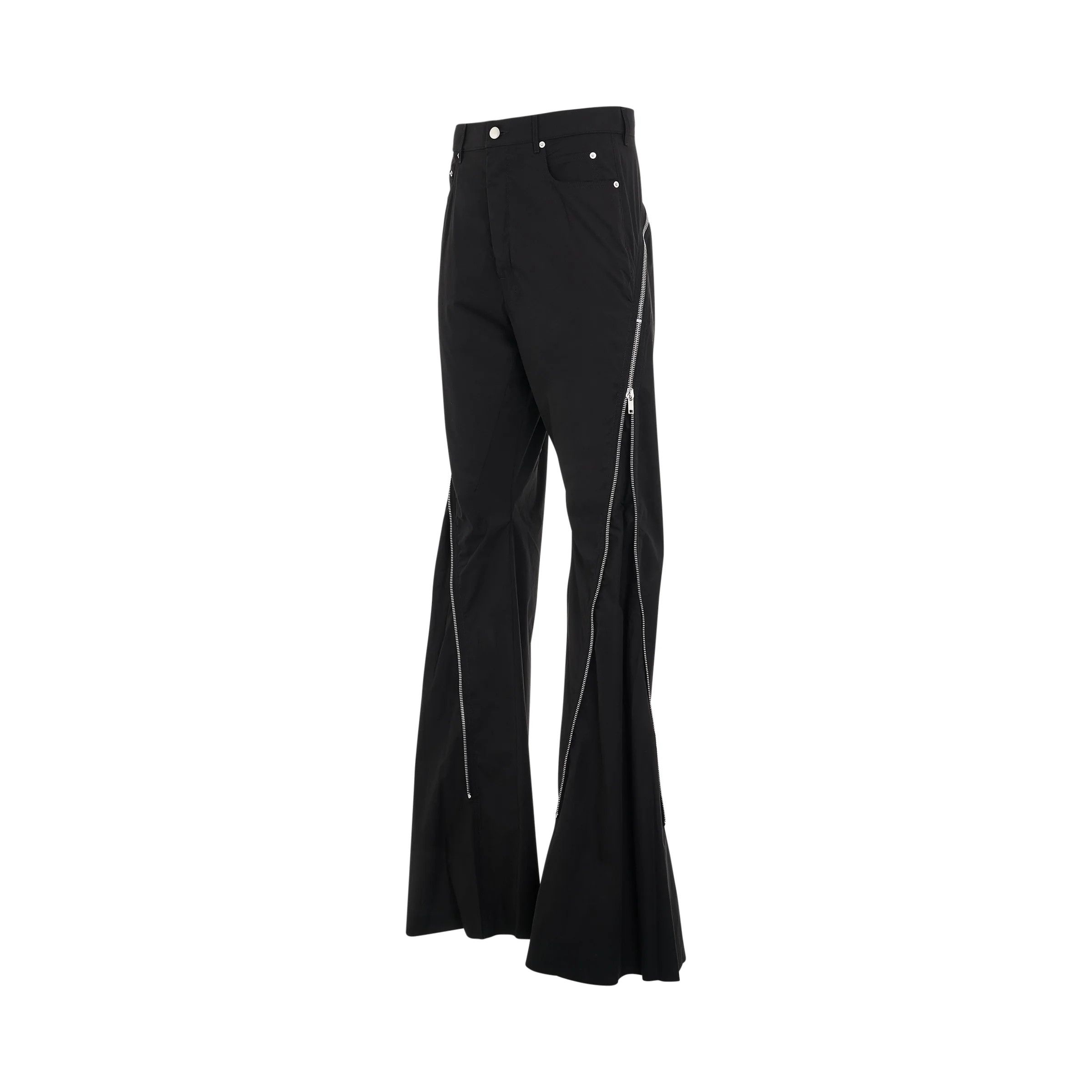 Rick Owens o1mris0824 Bolan Banana Pants in Black Size US 31 - 2 Thumbnail