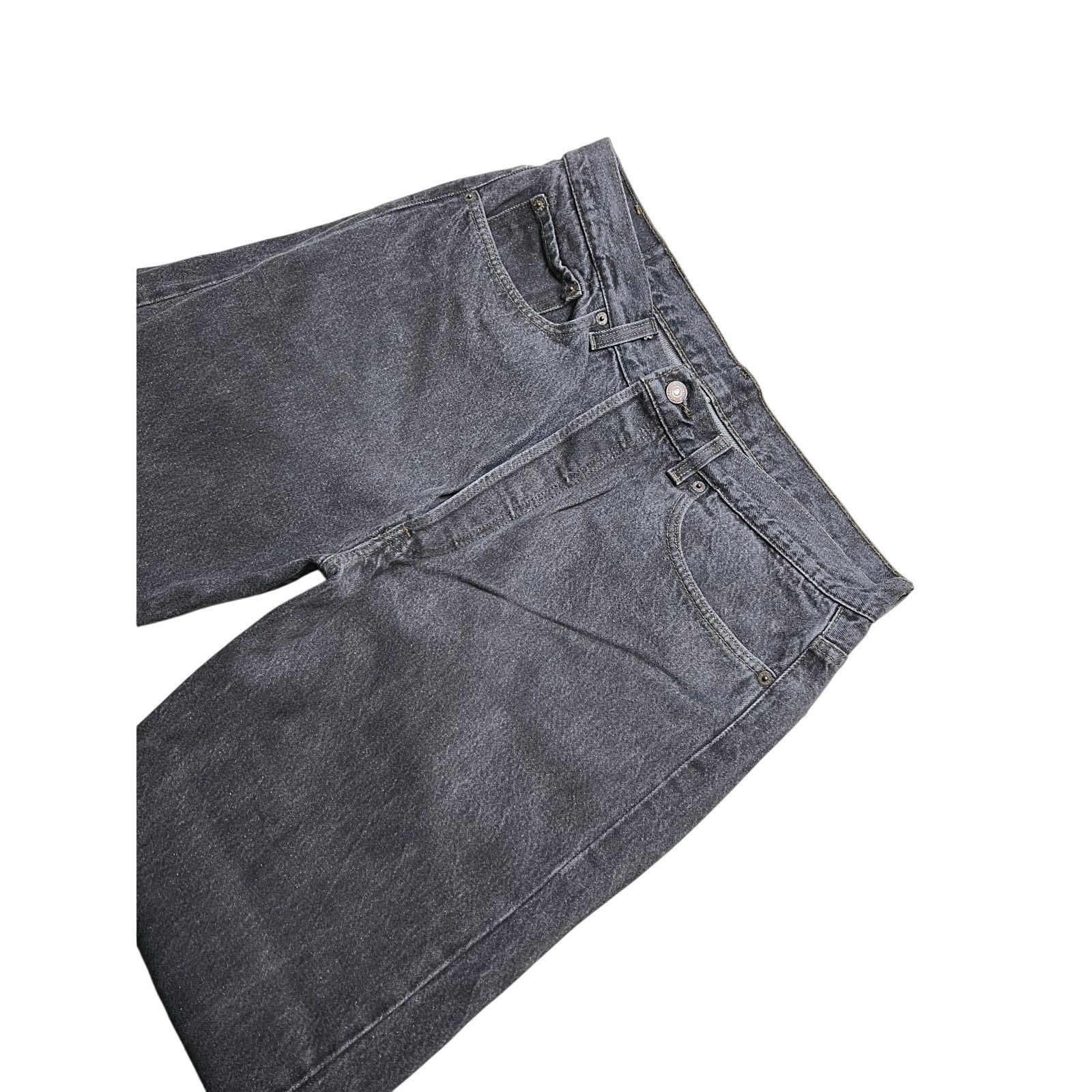 Levi's Vintage Levi's 501 Black / Gray Denim Jeans Men's 38x30 90s Size US 38 / EU 54 - 10 Thumbnail