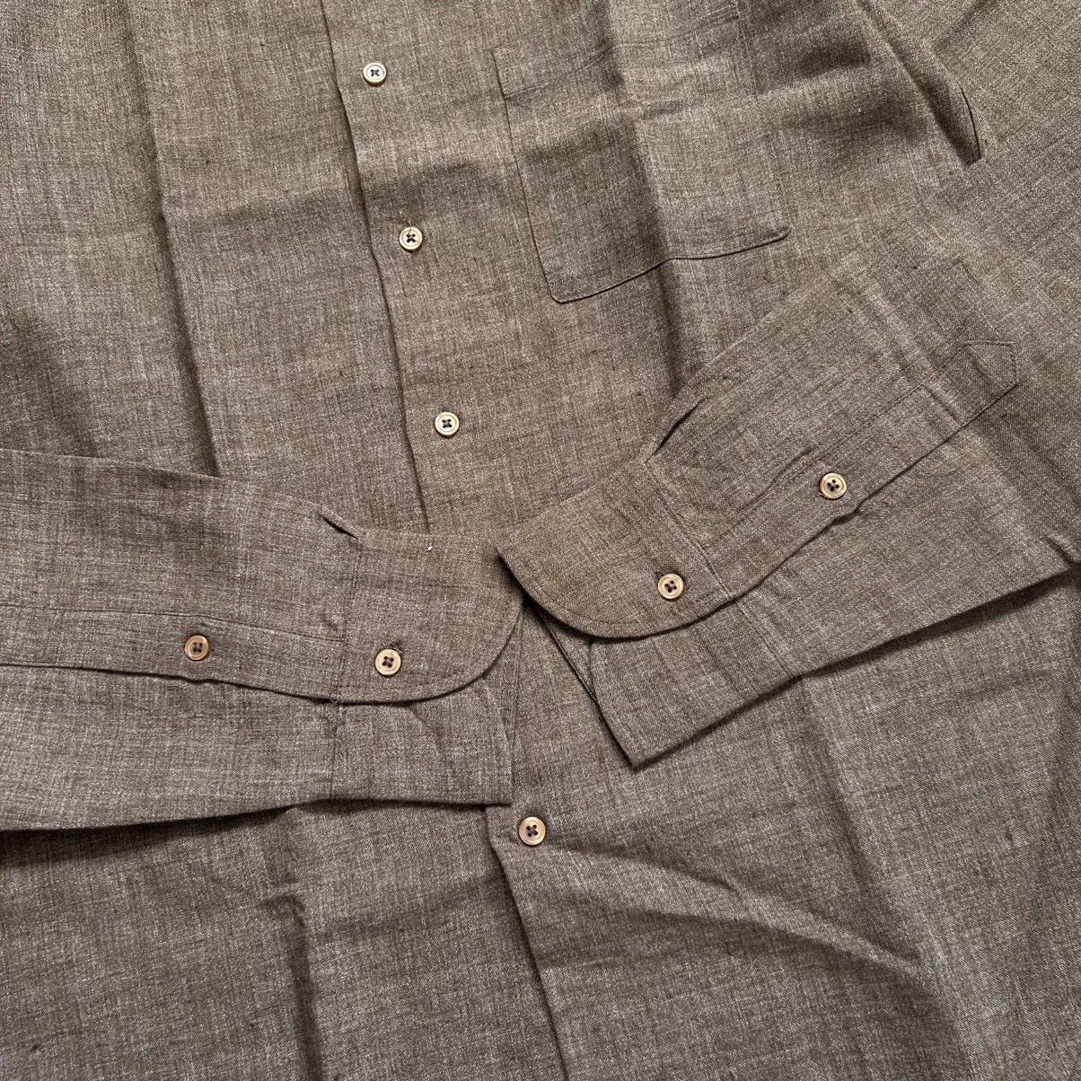 Beams Plus Beams Heart Japanese Keaton Collar Longsleeve Shirt Size US M / EU 48-50 / 2 - 4 Thumbnail