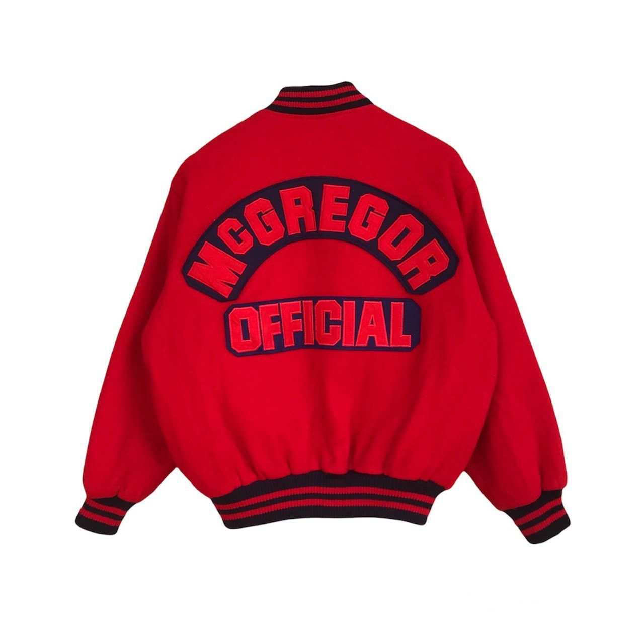 Rare Mcgregor Official Varsity wool vintage jacket