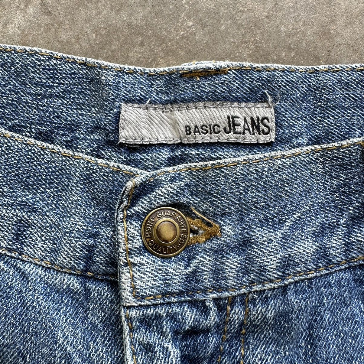 Japanese Brand Vintage Japanese Distressed Faded Denim Jean Pant W36 Size US 36 / EU 52 - 6 Thumbnail