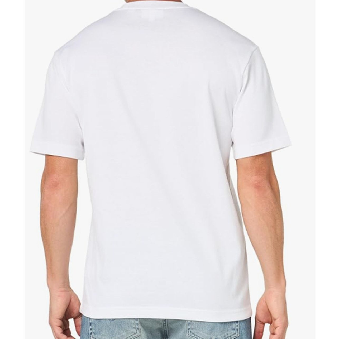 Lacoste Lacoste Men's Classic Fit T-Shirt Graphic On Front White 2XL Size US XXL / EU 58 / 5 - 3 Thumbnail