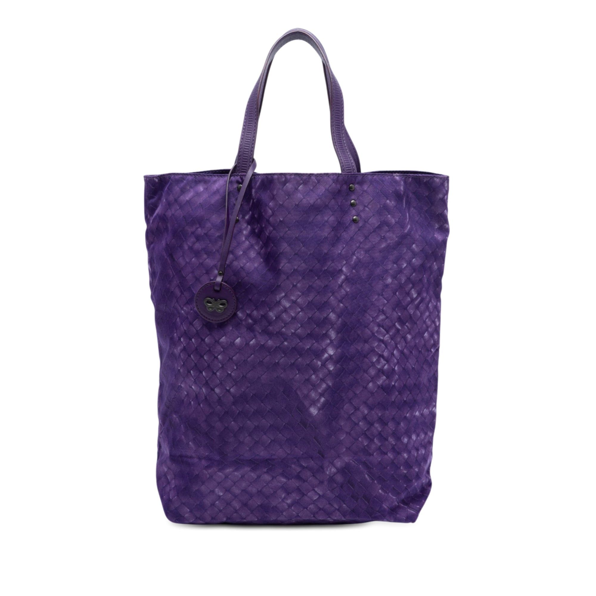 Bottega Veneta Nylon Intrecciolusion Vertical Tote Size ONE SIZE - 1 Thumbnail