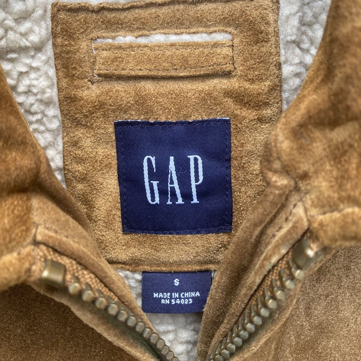 Gap Vintage GAP Authentic Suede Leather Jacket Size US L / EU 52-54 / 3 - 11 Thumbnail