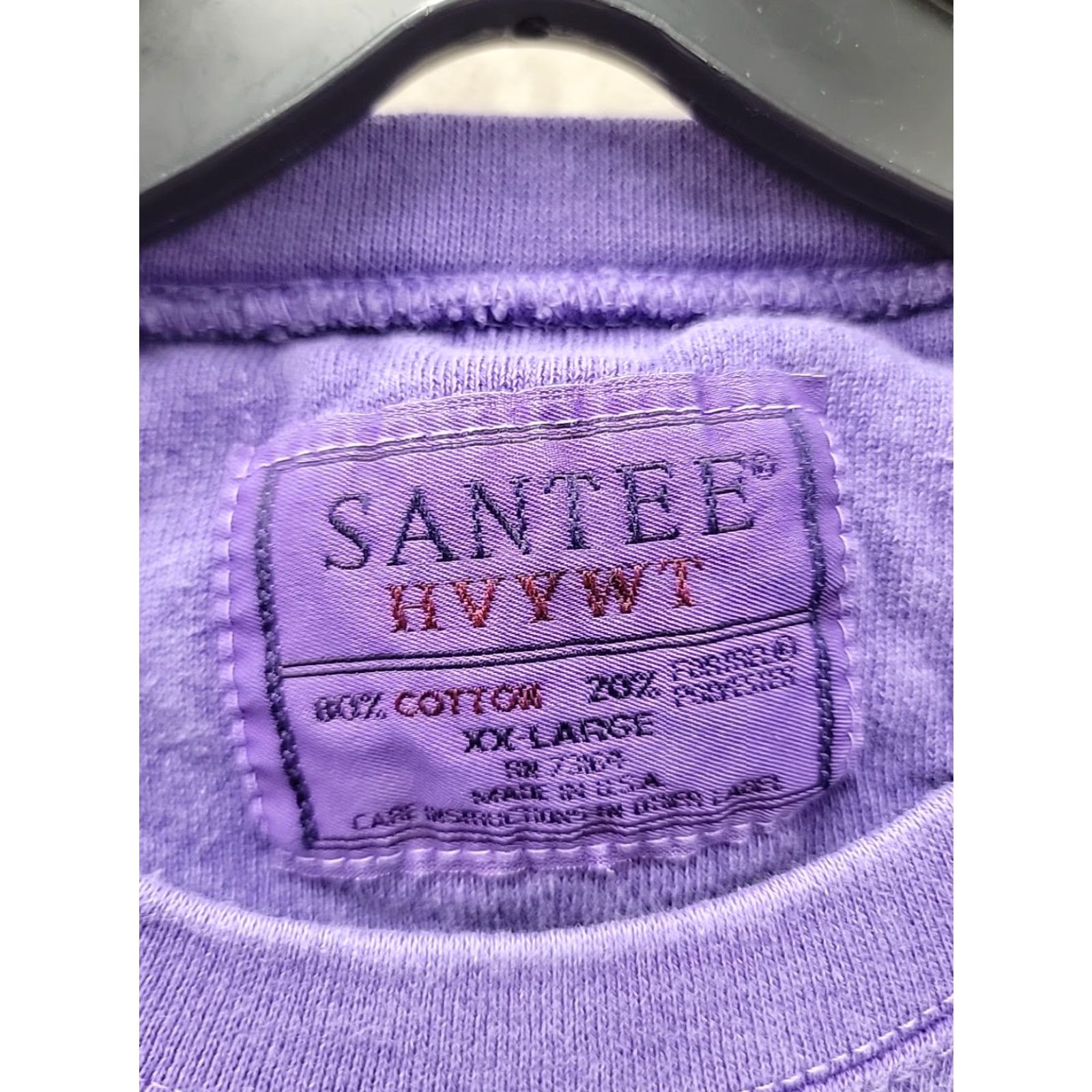Vintage VINTAGE Provincetown CAPE COD Santee Sweatshirt 2XL Purple Men Pullover Crew Neck Long Sleeve 90s Shirt Size US XXL / EU 58 / 5 - 2 Thumbnail