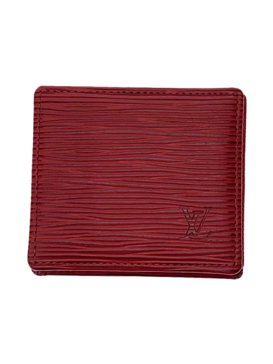 Louis Vuitton Louis Vuitton Epi Porte Monet Boite Leather Red Size ONE SIZE - 1 Thumbnail