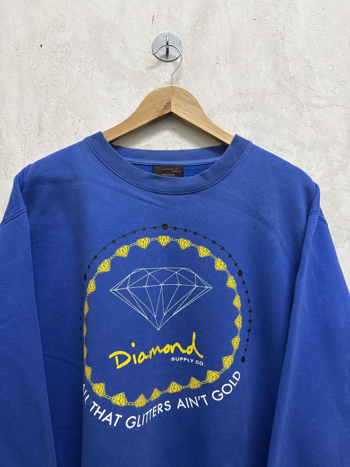Diamond Supply Co. 2000s Diamond Supply Co y2k Skate Sweatshirt Size US L / EU 52-54 / 3 - 2 Thumbnail