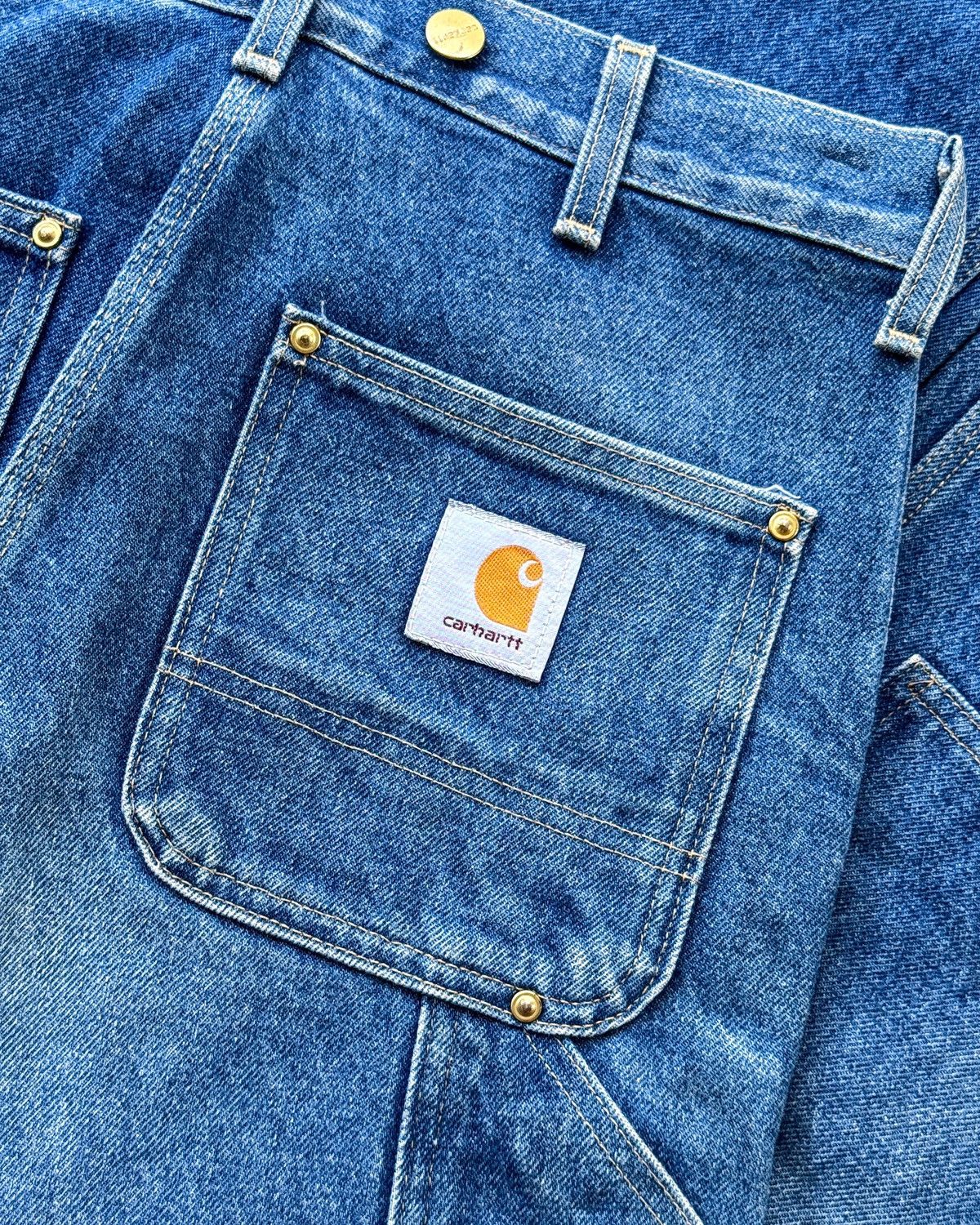Carhartt 30x32 1996’s Crazy Vintage Carhartt Double Knee Jeans WU138 Size US 30 / EU 46 - 7 Thumbnail