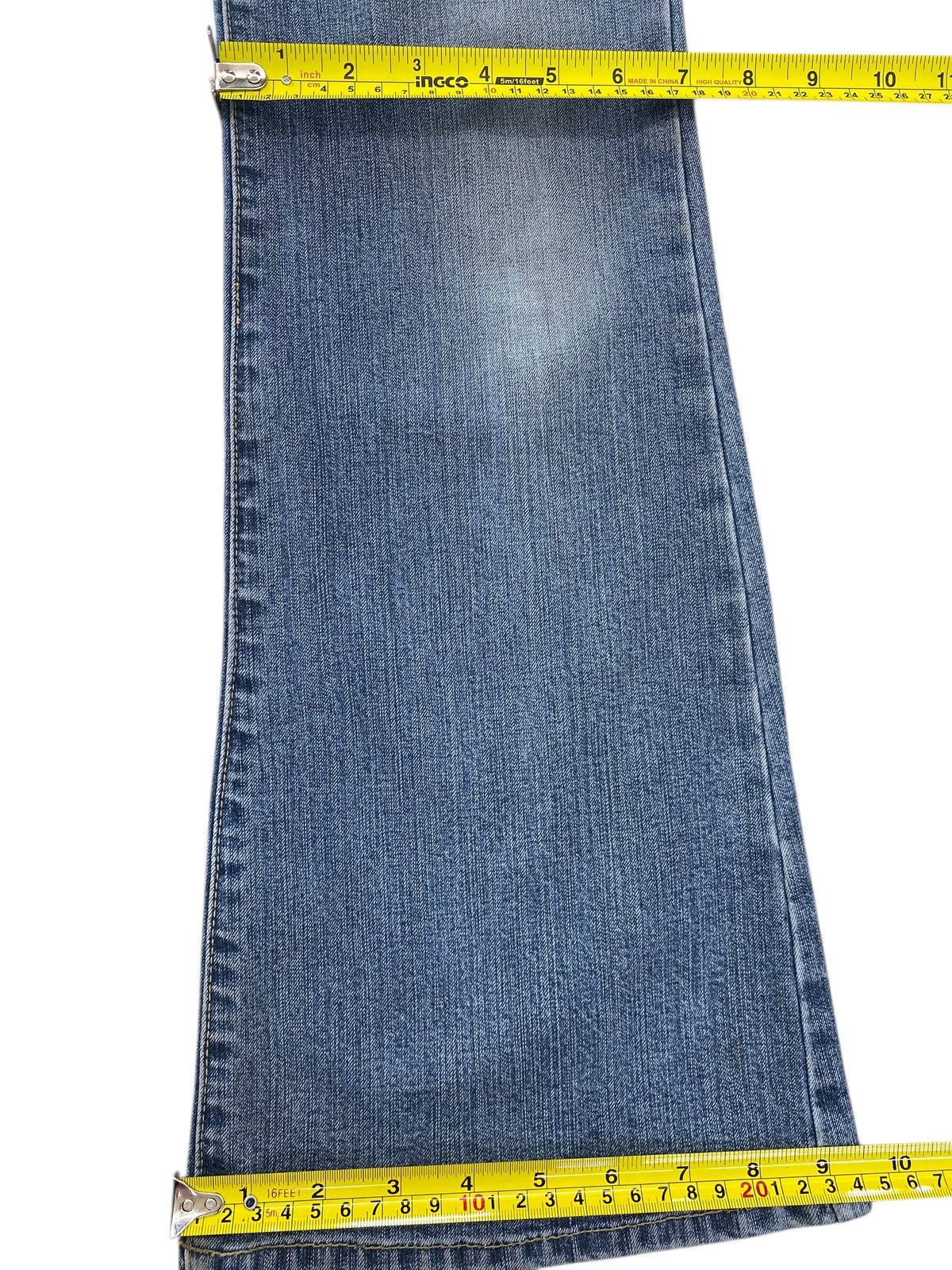 Japanese Brand Japanese Brand Faded Blue Wash Flare Jeans Size 28" / US 6 / IT 42 - 9 Thumbnail