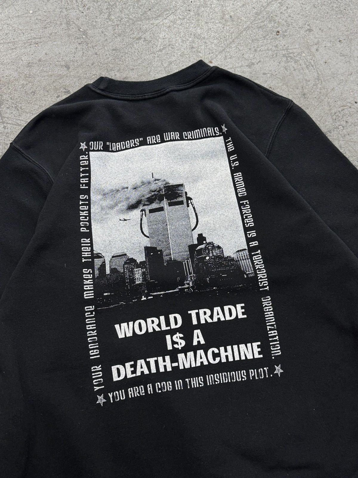 Band Tees Leftover Crack 9/11 Vintage Sweatshirt Size US S / EU 44-46 / 1 - 5 Thumbnail