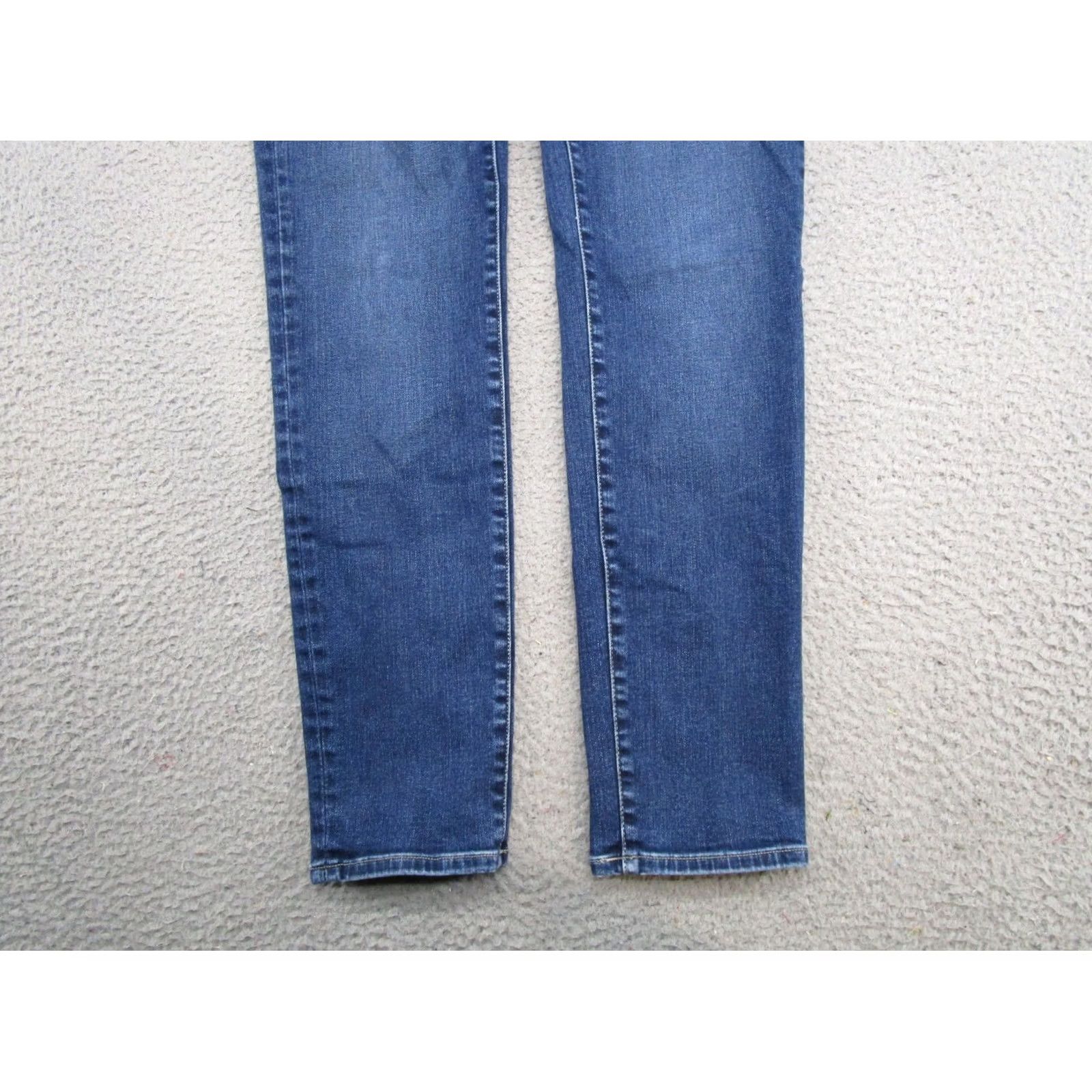 Lucky Brand Lucky Brand Hayden Skinny Jeans Women's Size 4 Blue Denim Stretch 5-Pocket Regular Rise Denim Shirt? Size 27" / US 4 / IT 40 - 2 Thumbnail