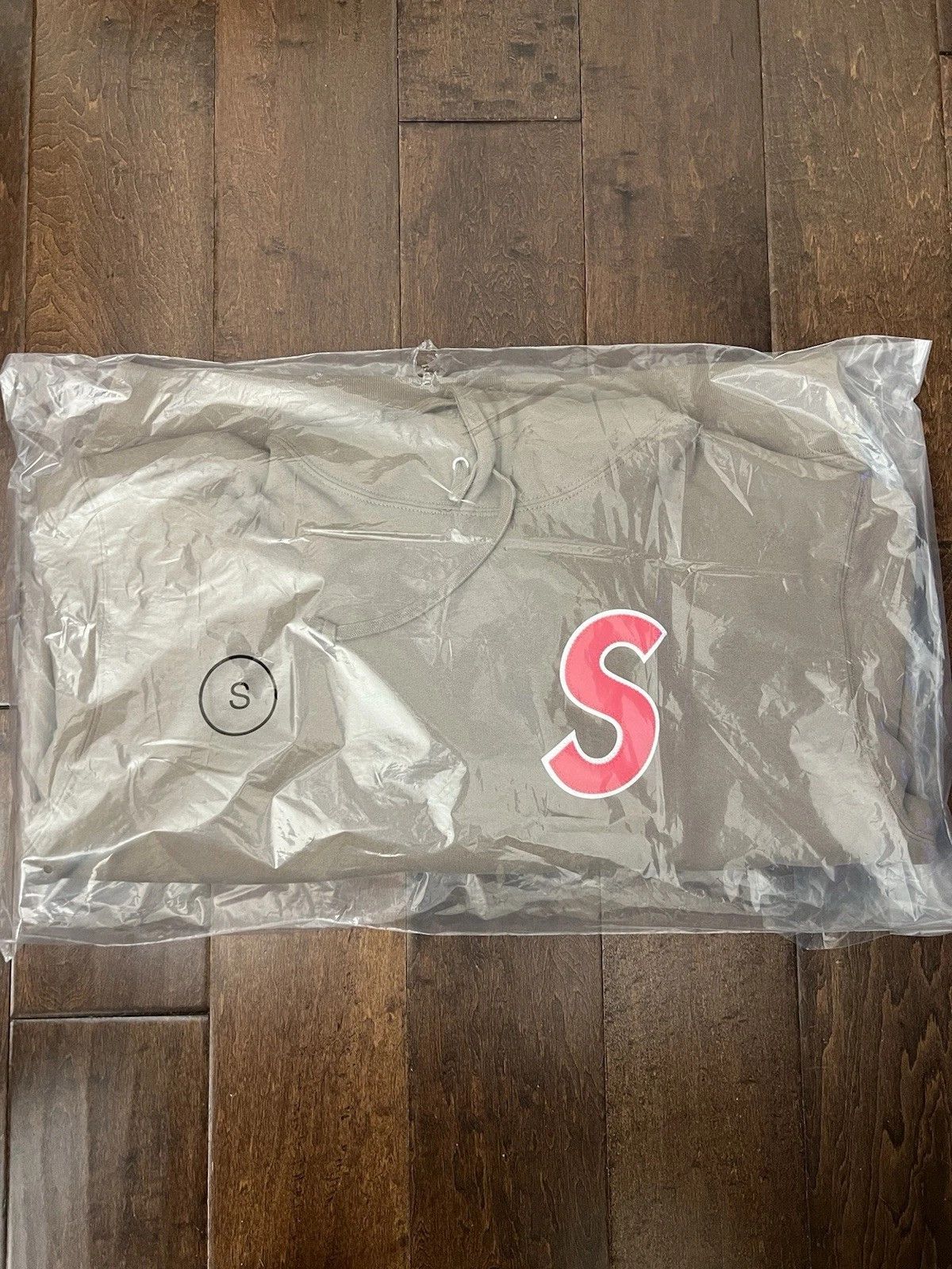 Supreme Supreme SS25 S Logo Hooded Sweatshirt Dusty Brown Size Small Size US S / EU 44-46 / 1 - 1 Thumbnail