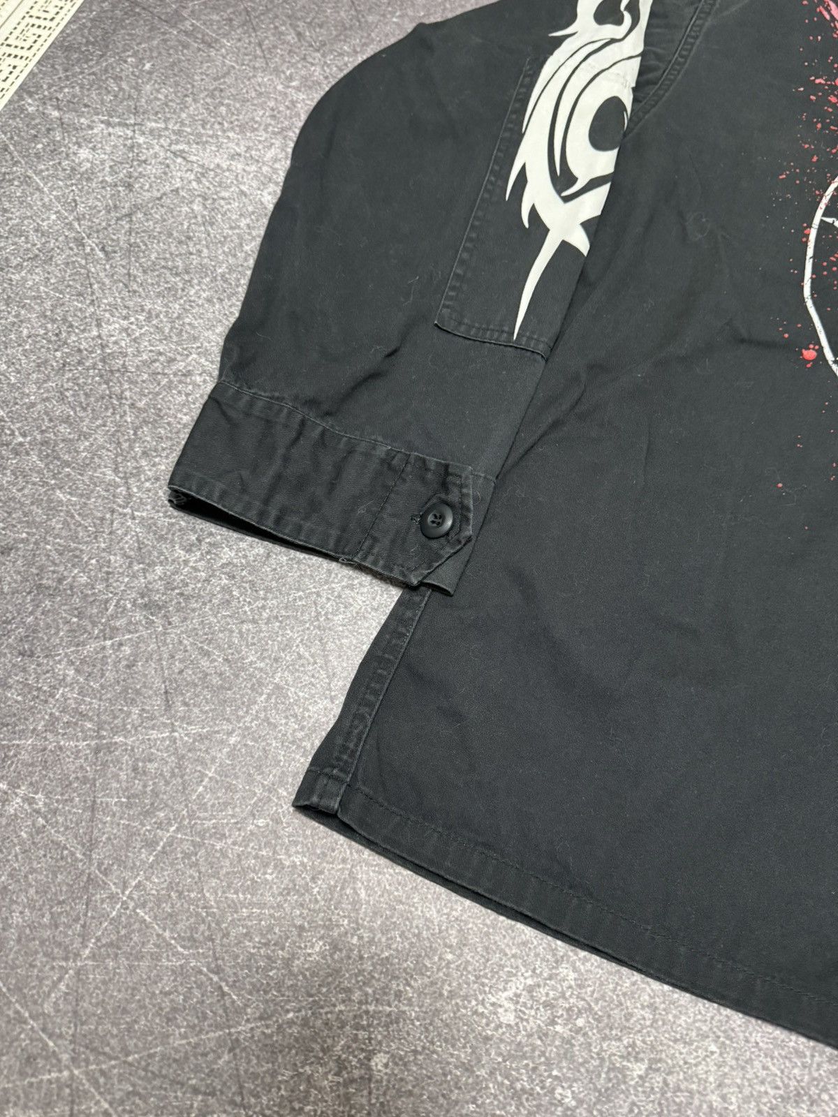 Vintage Vintage Slipknot 2008 Military Jacket Rock Band Y2k Size US L / EU 52-54 / 3 - 12 Thumbnail
