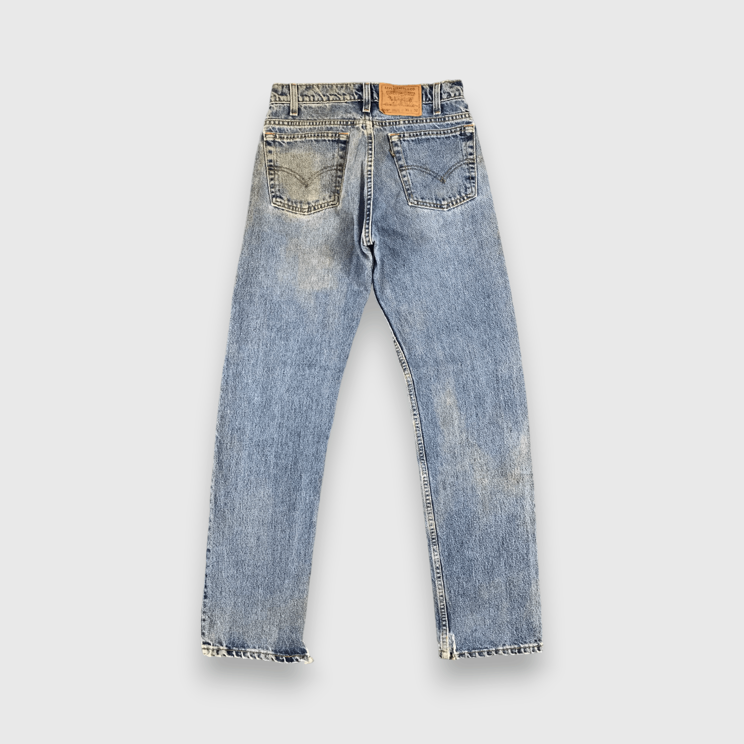 Levi's 90s Vintage Levis Jeans Lot 505 Rusty Wash Denim-J987 Size US 29 - 2 Thumbnail