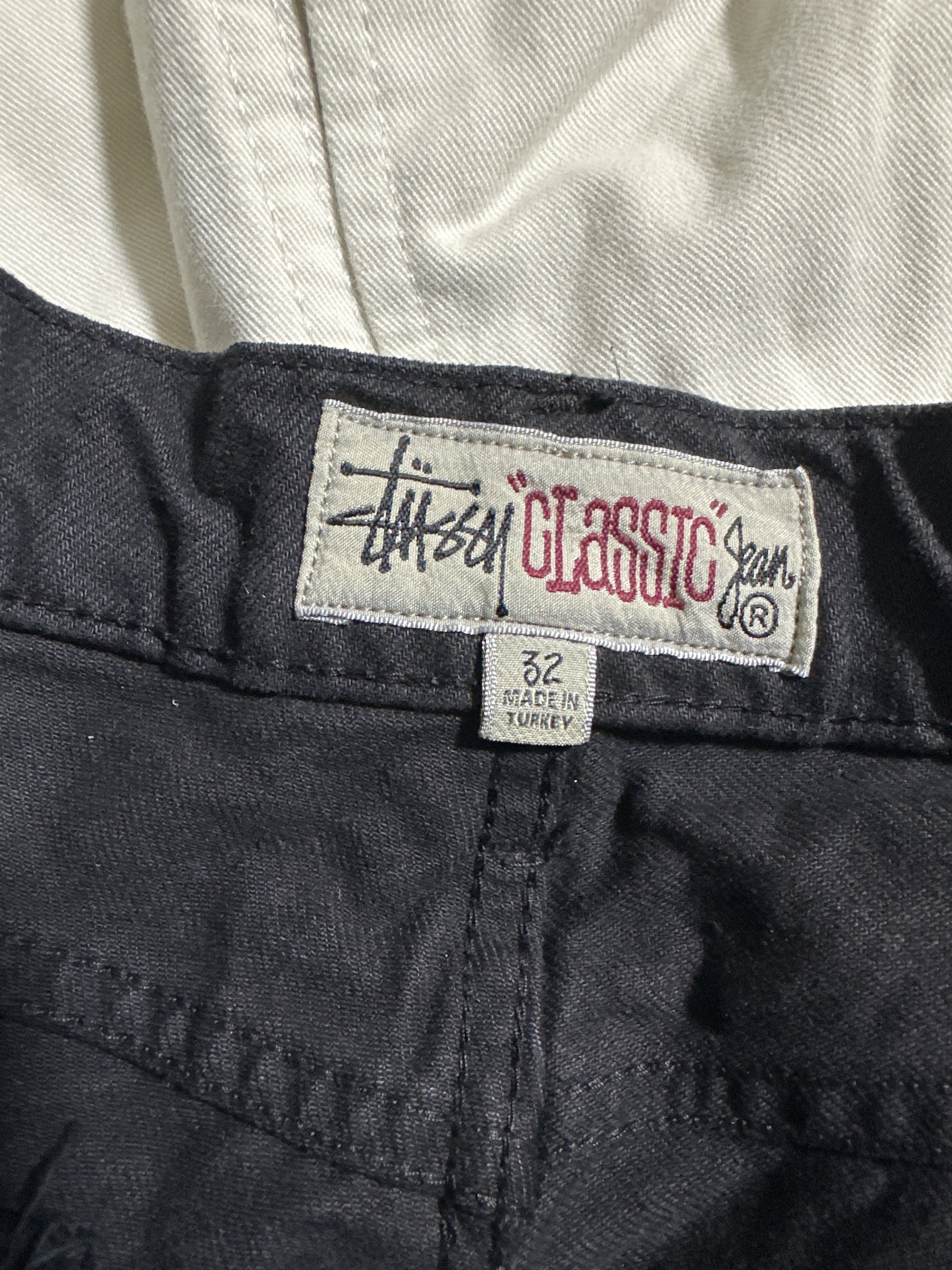 Stussy Stussy Classic Jean Denim Black Size 32 Size US 32 / EU 48 - 6 Thumbnail