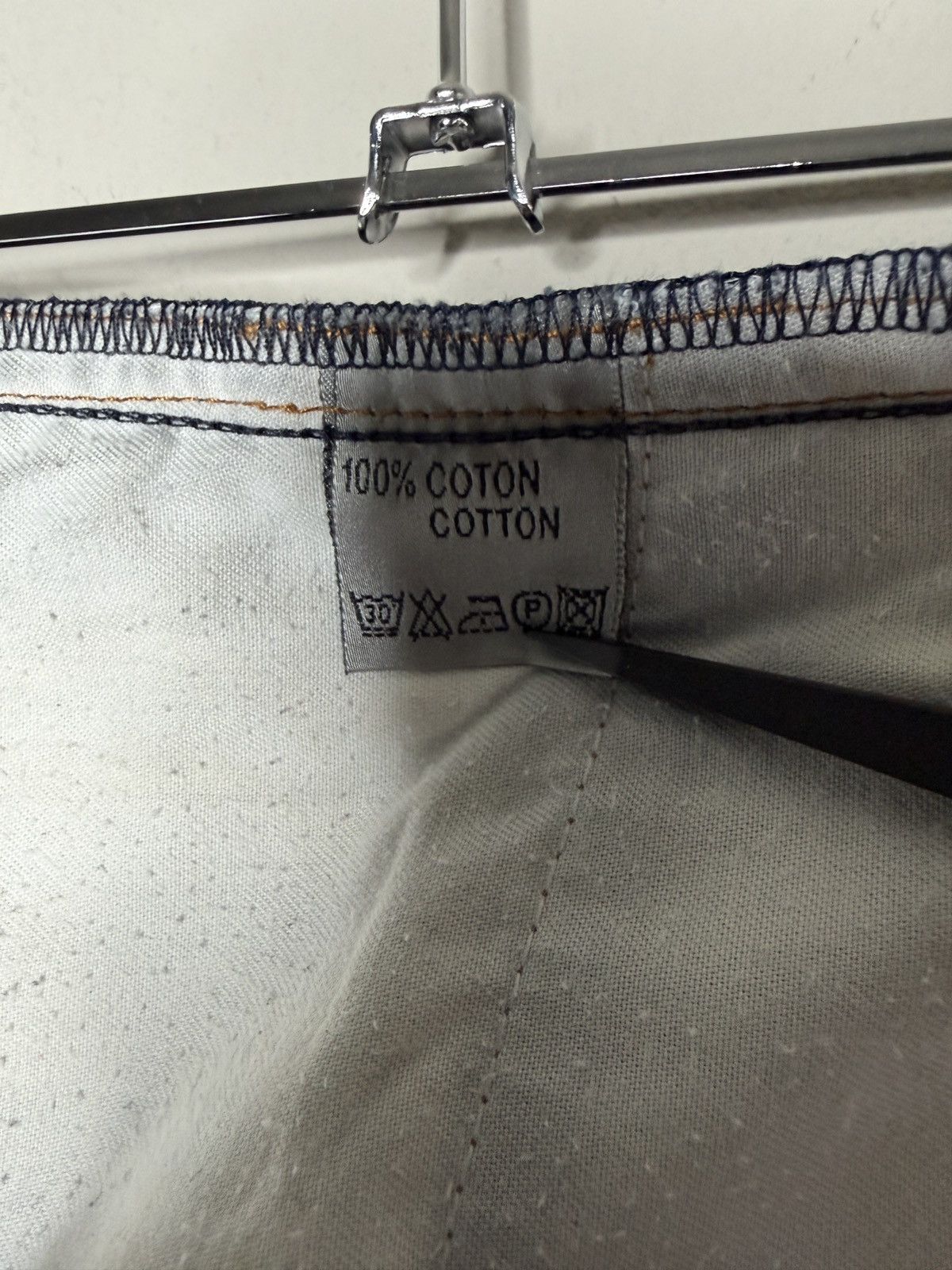 Dior Dior Homme Dark Indigo 17CM Skinny Denim Size US 27 - 8 Thumbnail