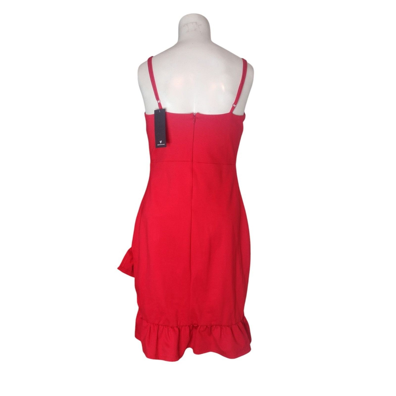 Lulus Lulus Sealed with a Kiss Bodycon Mini Dress Size M Sexy Ruff Size M / US 6-8 / IT 42-44 - 5 Thumbnail