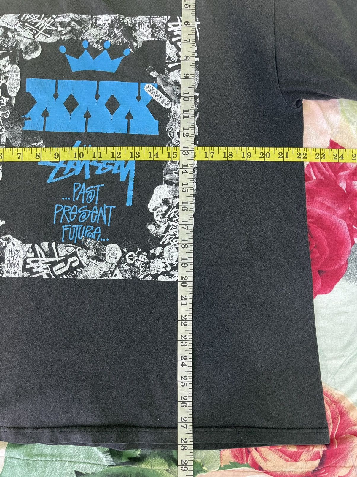 Stussy Thrashed Vintage Stüssy "XXX" 30th Anniversary T-shirt Size US L / EU 52-54 / 3 - 17 Thumbnail