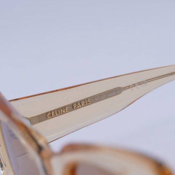 Celine 🕶️ New Celine CL40277F 42J Sunglasses - Transparent Orange Size ONE SIZE - 5 Thumbnail