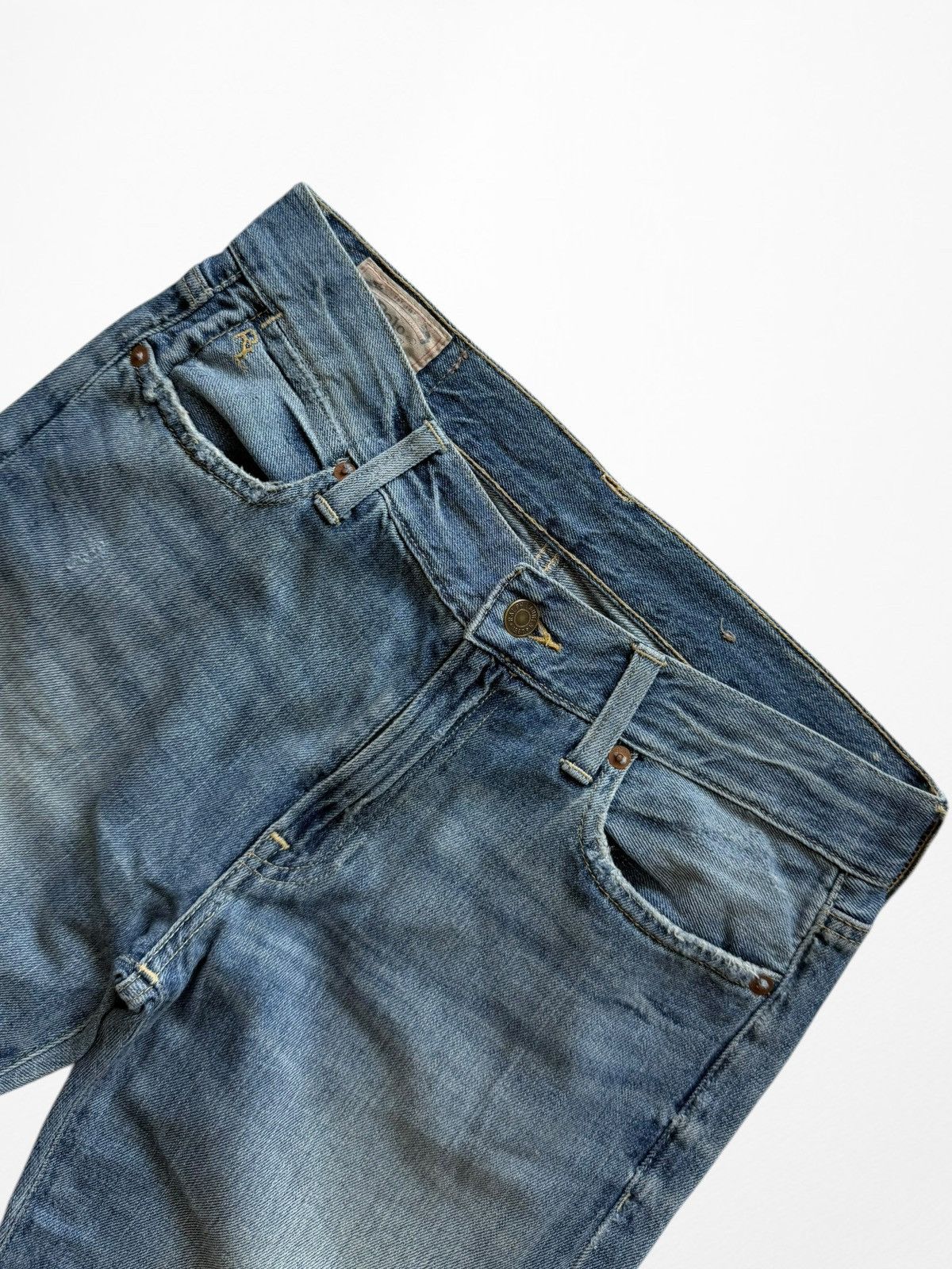 Polo Ralph Lauren Polo Ralph Lauren Boyfriend Slim Damaged Skinny jeans Size US 27 - 7 Thumbnail