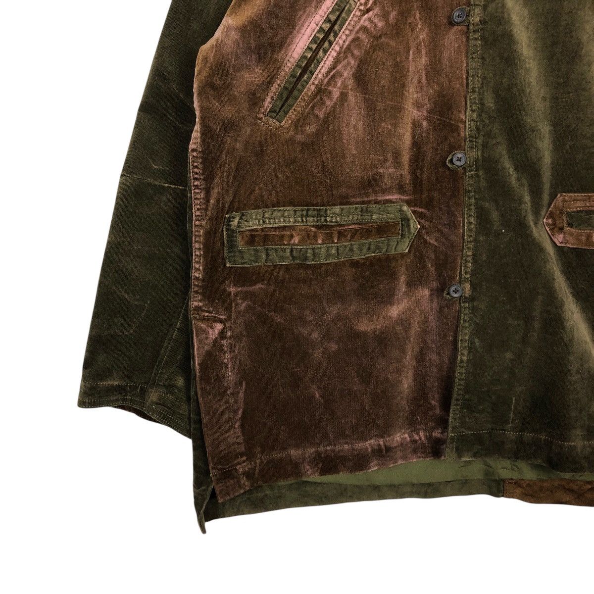 Japanese Brand 📌Patch Work Multi Color Chore Worker Jacket Mili&Mili Size US M / EU 48-50 / 2 - 5 Thumbnail