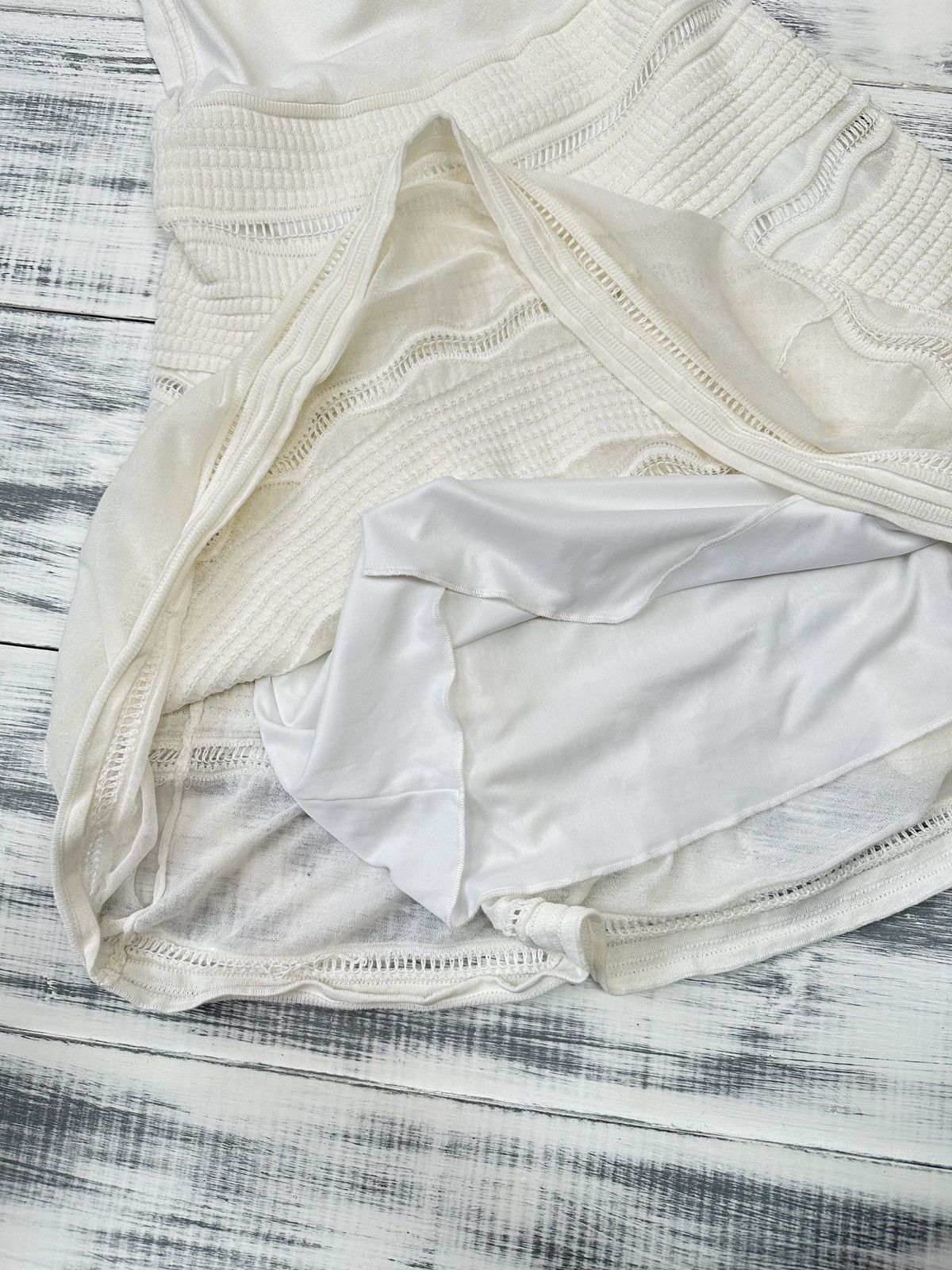 Missoni MISSONI White Jersey A-Line Mini Dress size 42 Women’s Size M / US 6-8 / IT 42-44 - 9 Thumbnail