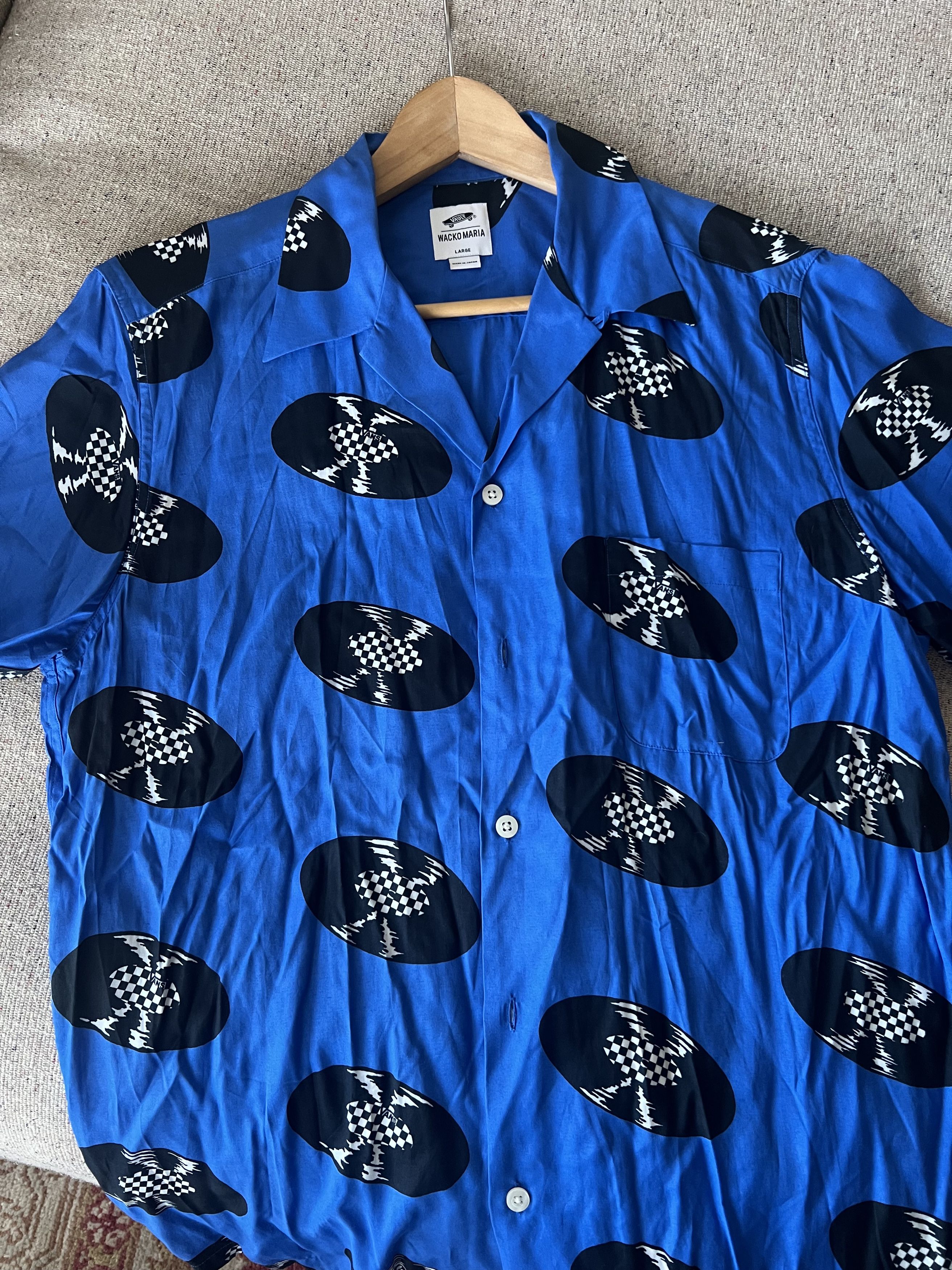 Wacko Maria Wacko Maria x Vault by Vans Vinyl Button Up Size US L / EU 52-54 / 3 - 8 Thumbnail